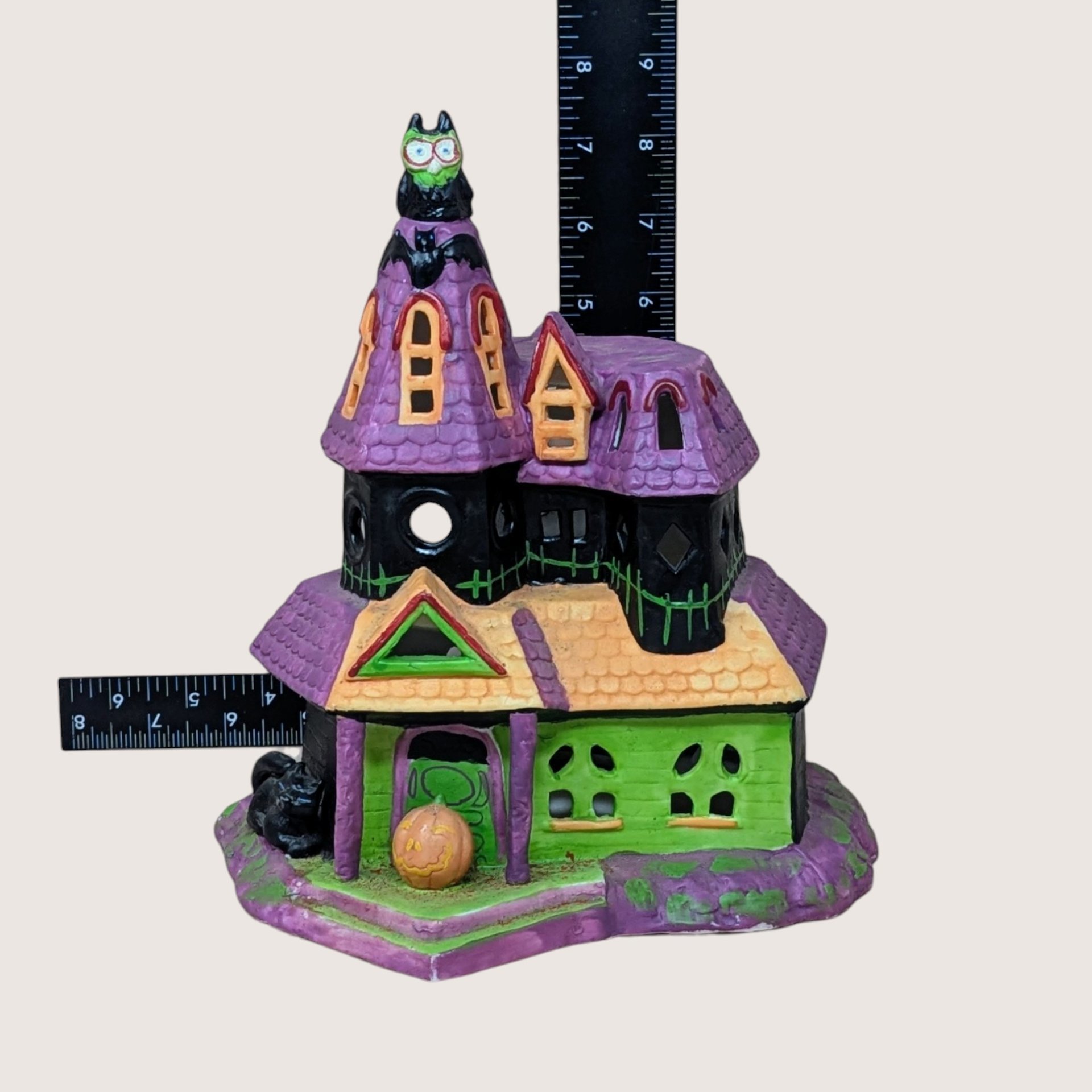 Vintage Celebrations by Silvestri Ceramic Halloween House