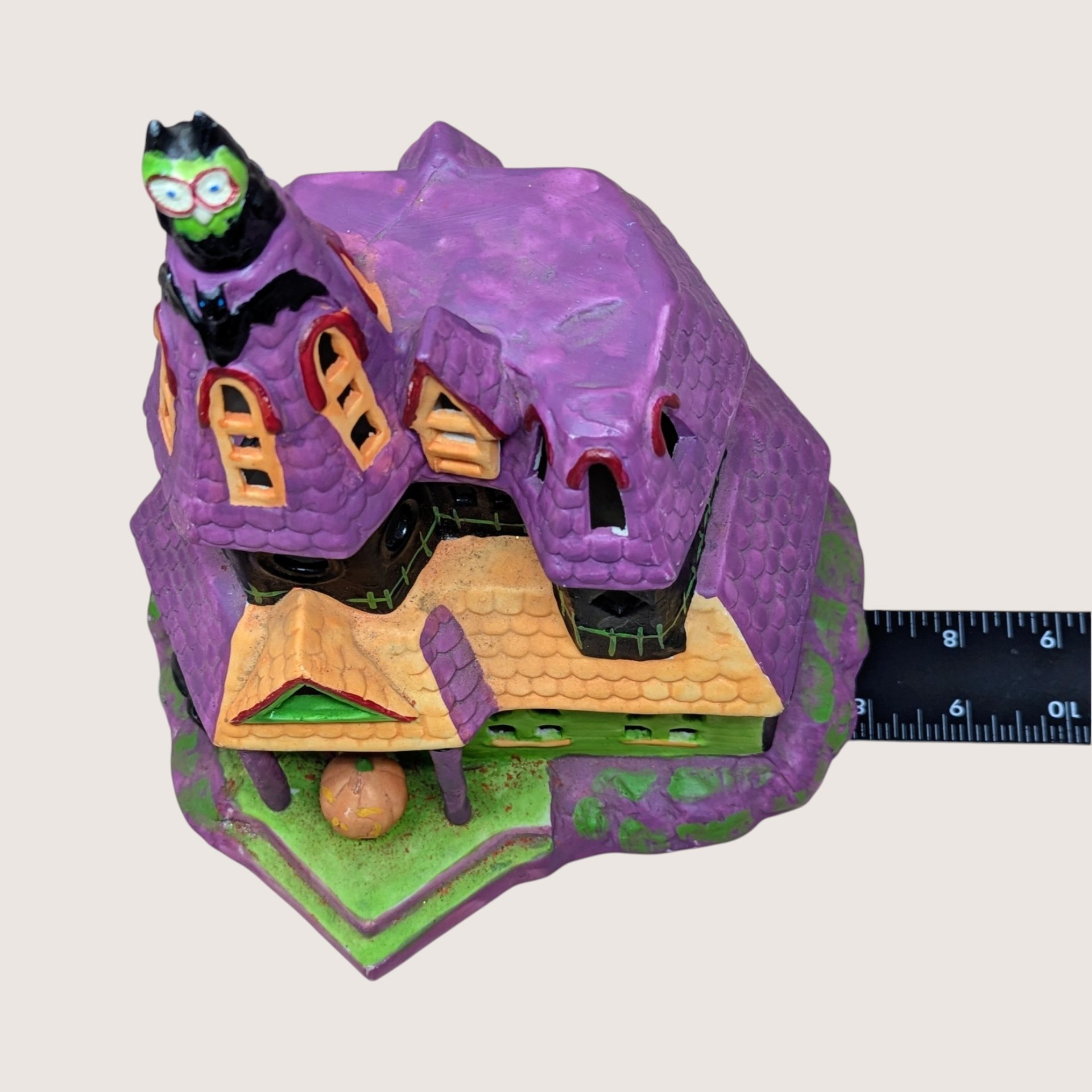 Vintage Celebrations by Silvestri Ceramic Halloween House