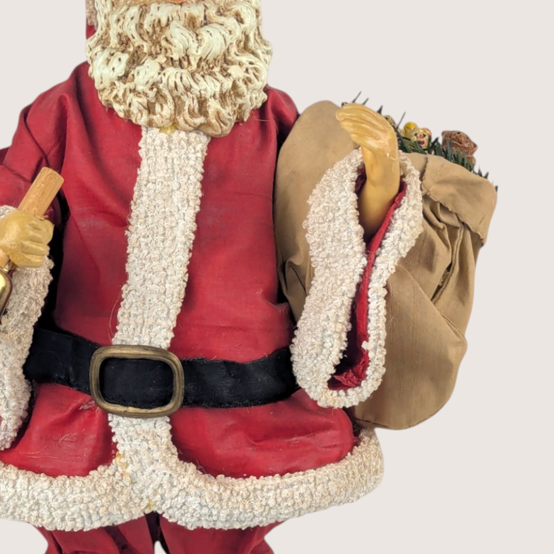 Late 20th Century Midwest Importers Santa Figurine
