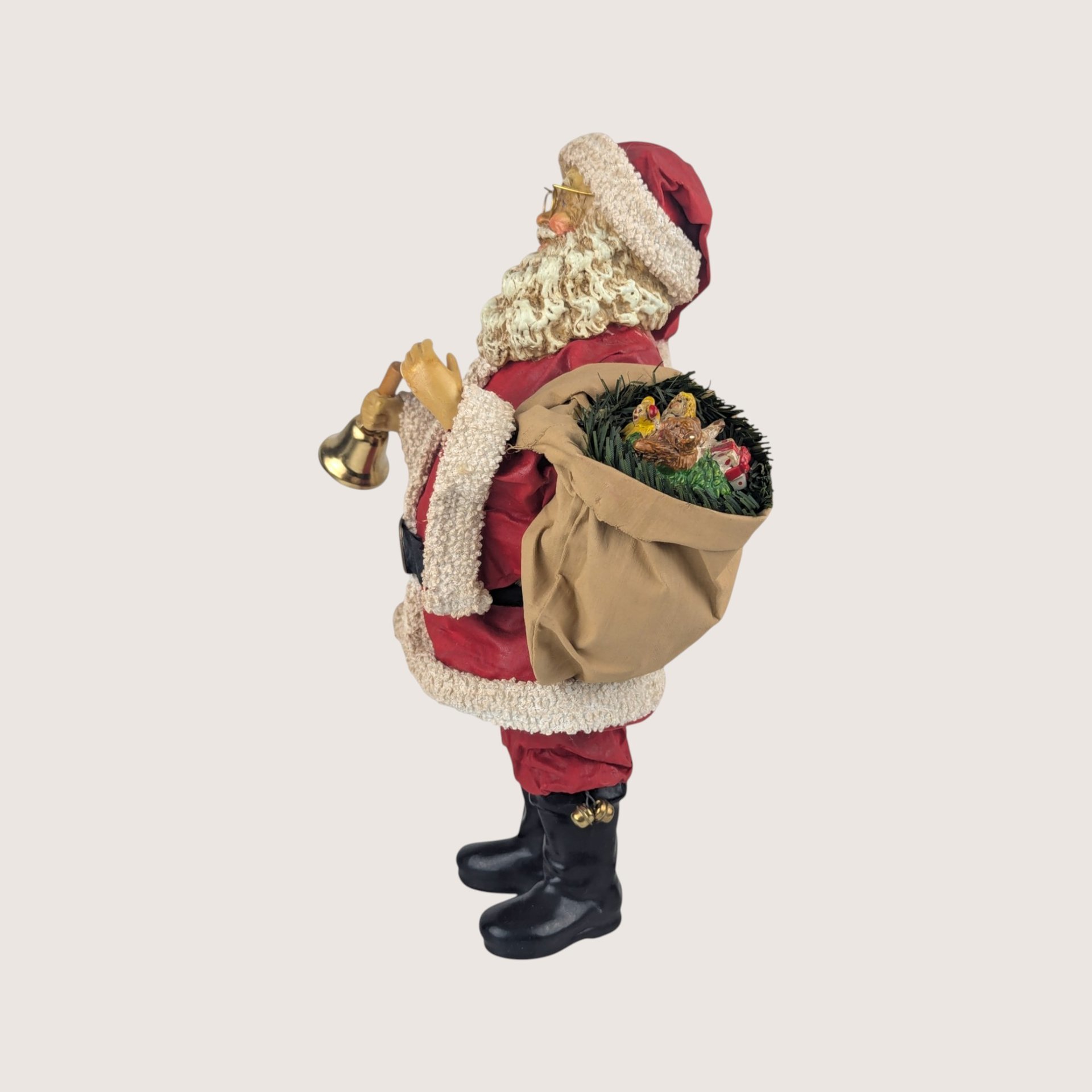 Late 20th Century Midwest Importers Santa Figurine