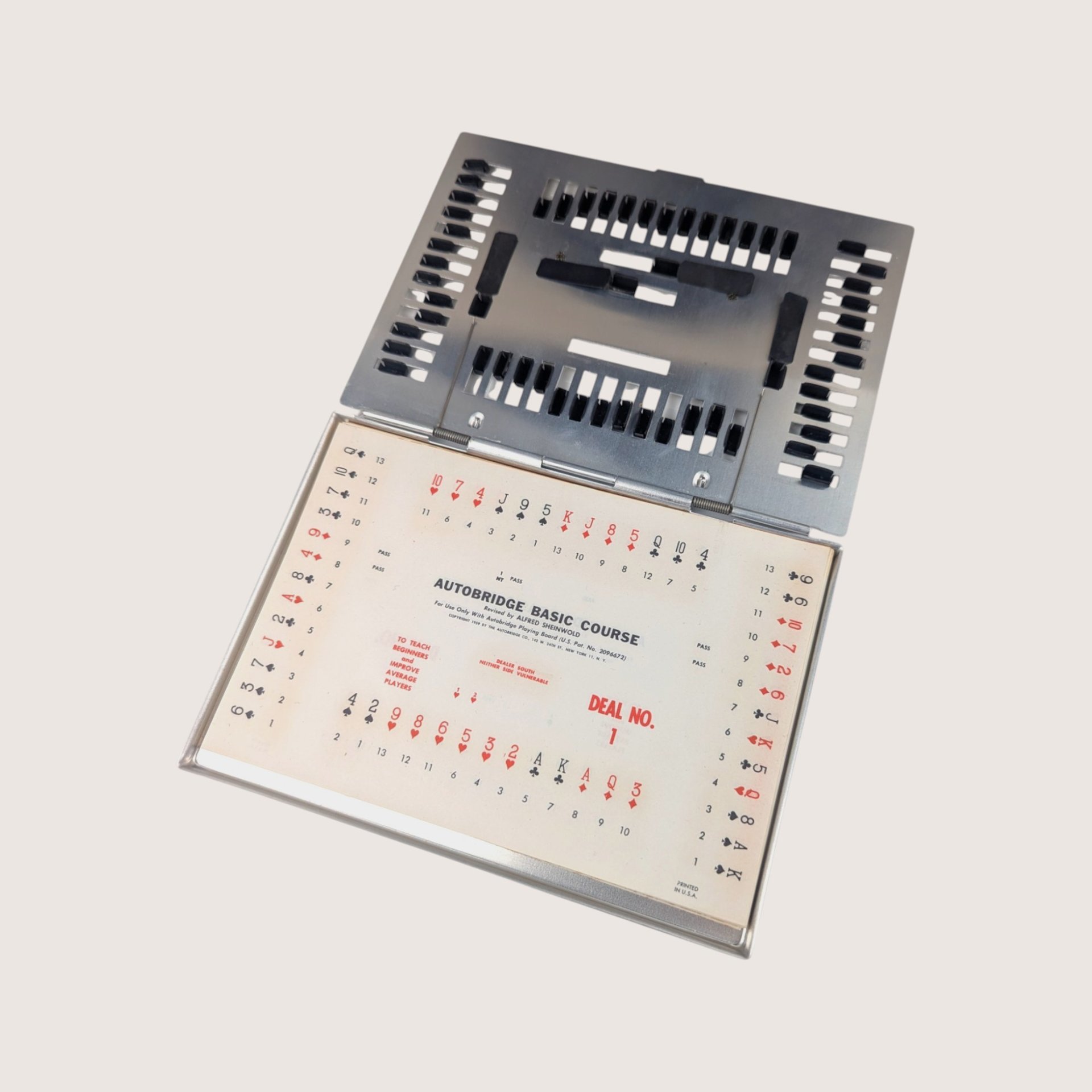 1959 Auto Bridge Solitaire Game