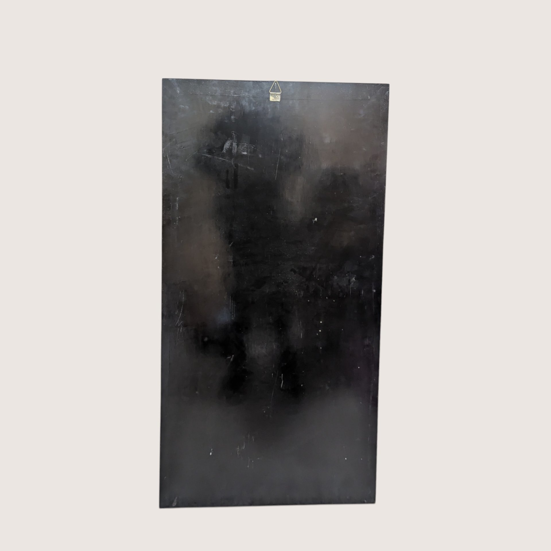 1960s Vietnamese Mother of Pearl Inlay Lacquer Wall Panel Paired Piece