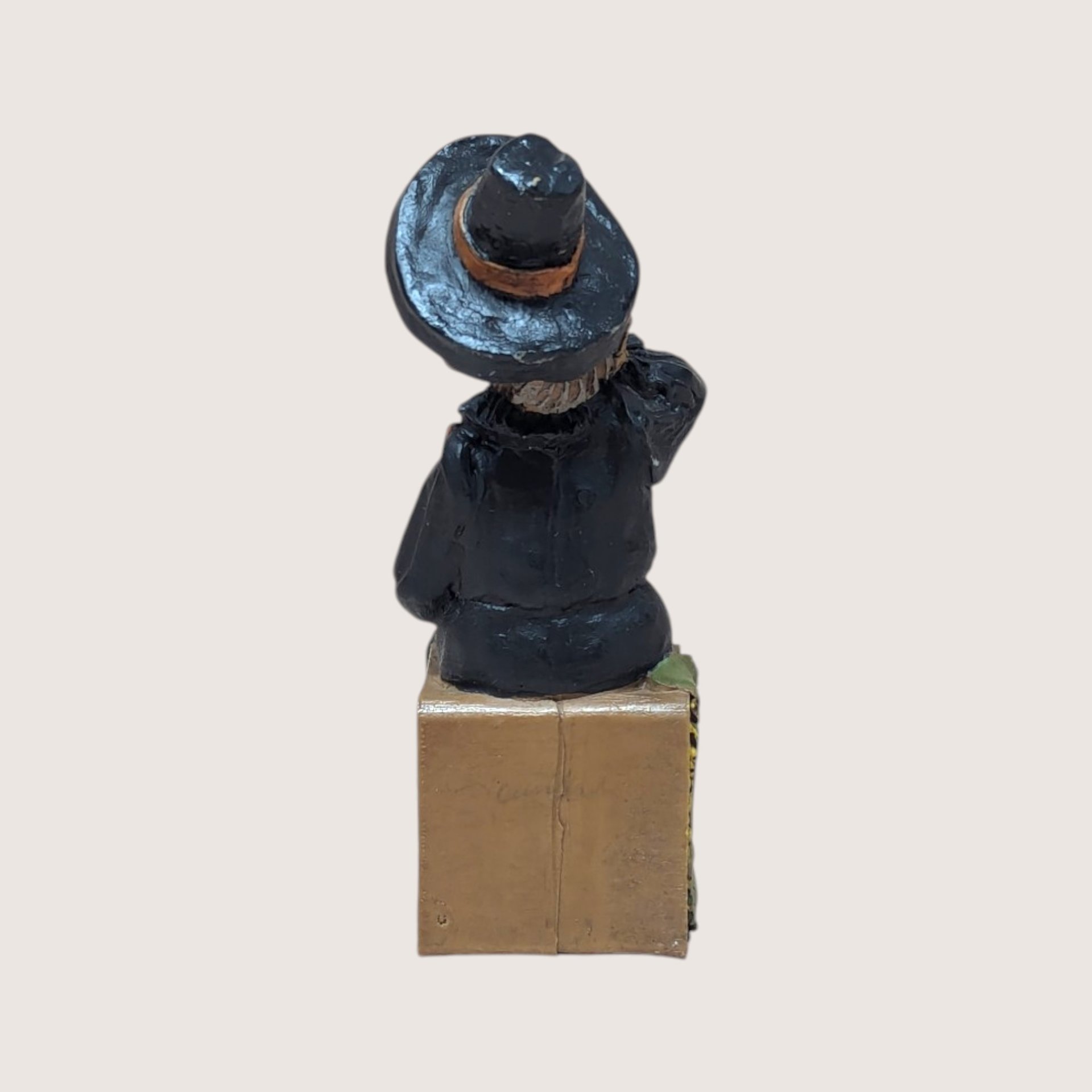 1994 Tom Clark Wanda Signed Witch Block Figurine