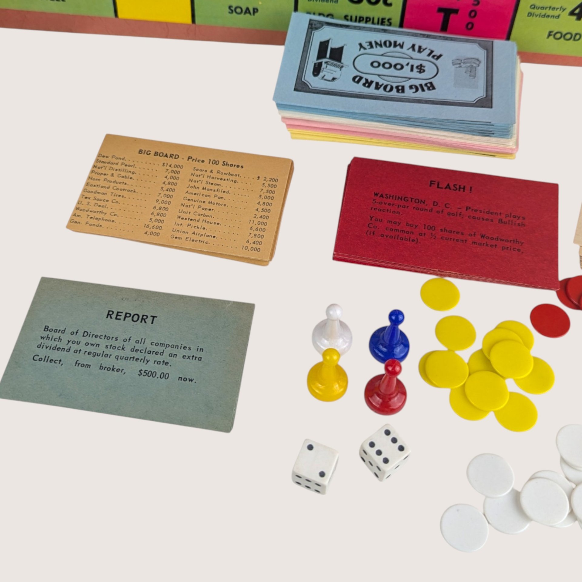 1960 Dadan The Big Board Game for Juniors