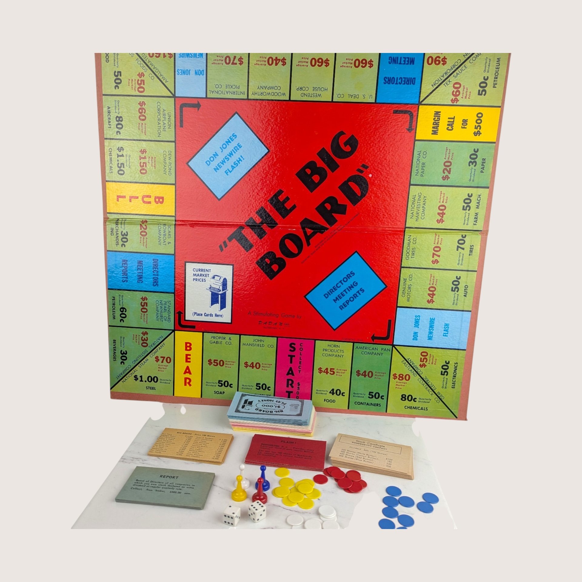 1960 Dadan The Big Board Game for Juniors