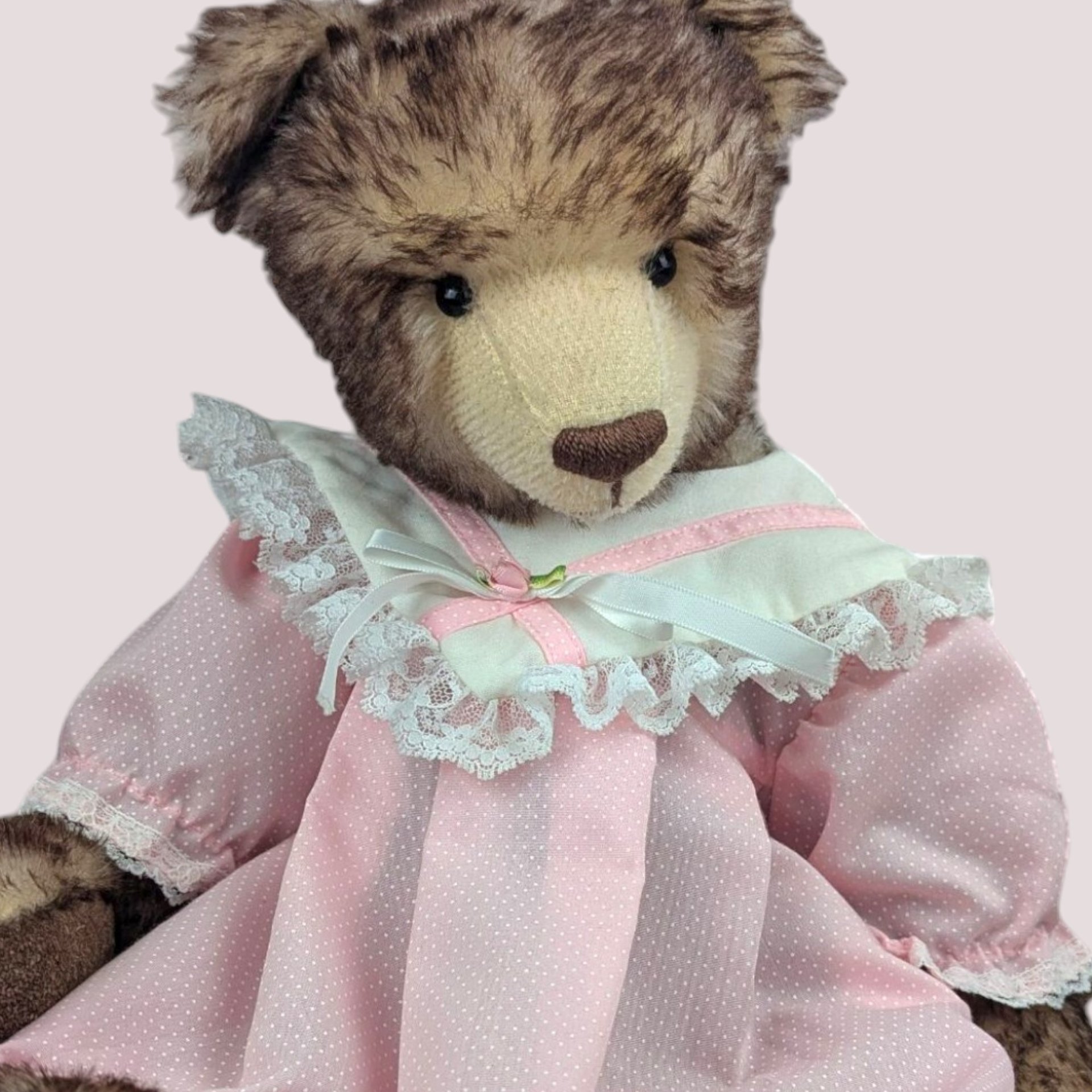 Vintage 1990s Debra Bistodeau Artist Mohair Bear