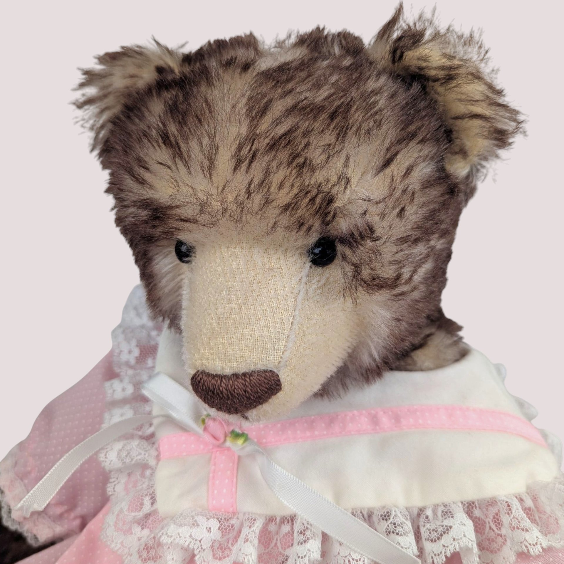 Vintage 1990s Debra Bistodeau Artist Mohair Bear