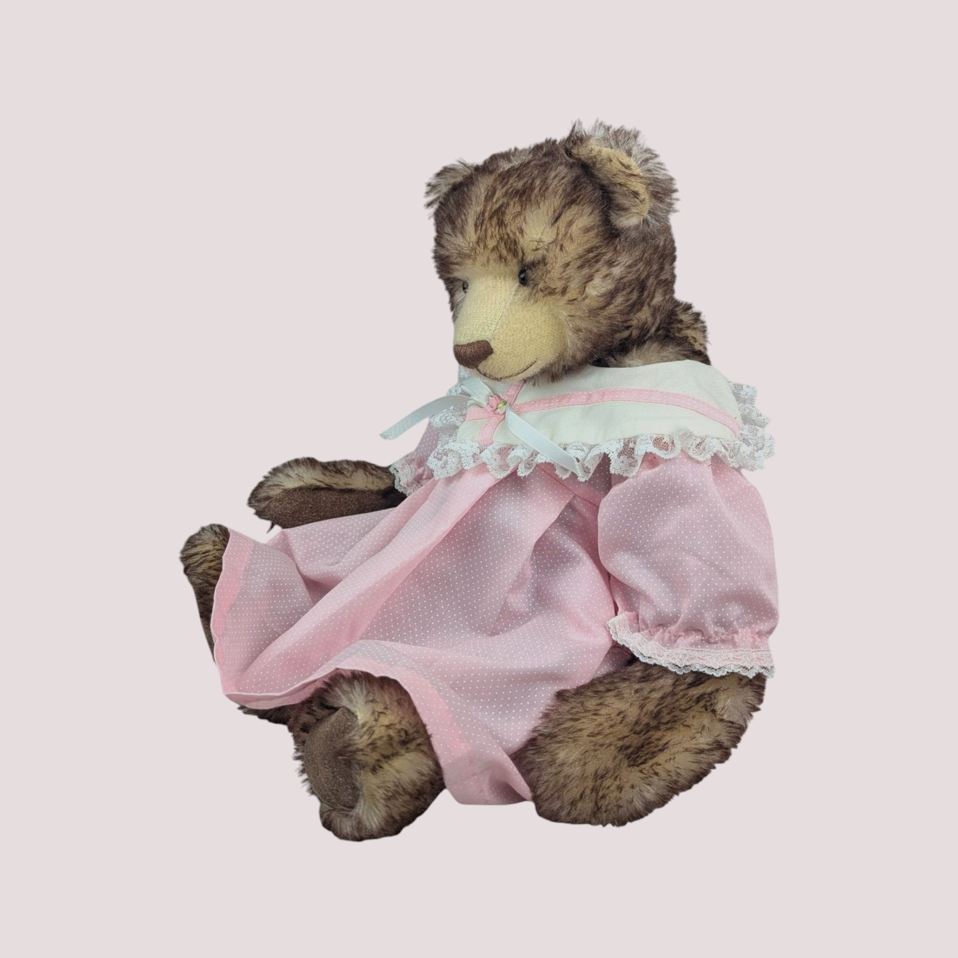 Vintage 1990s Debra Bistodeau Artist Mohair Bear
