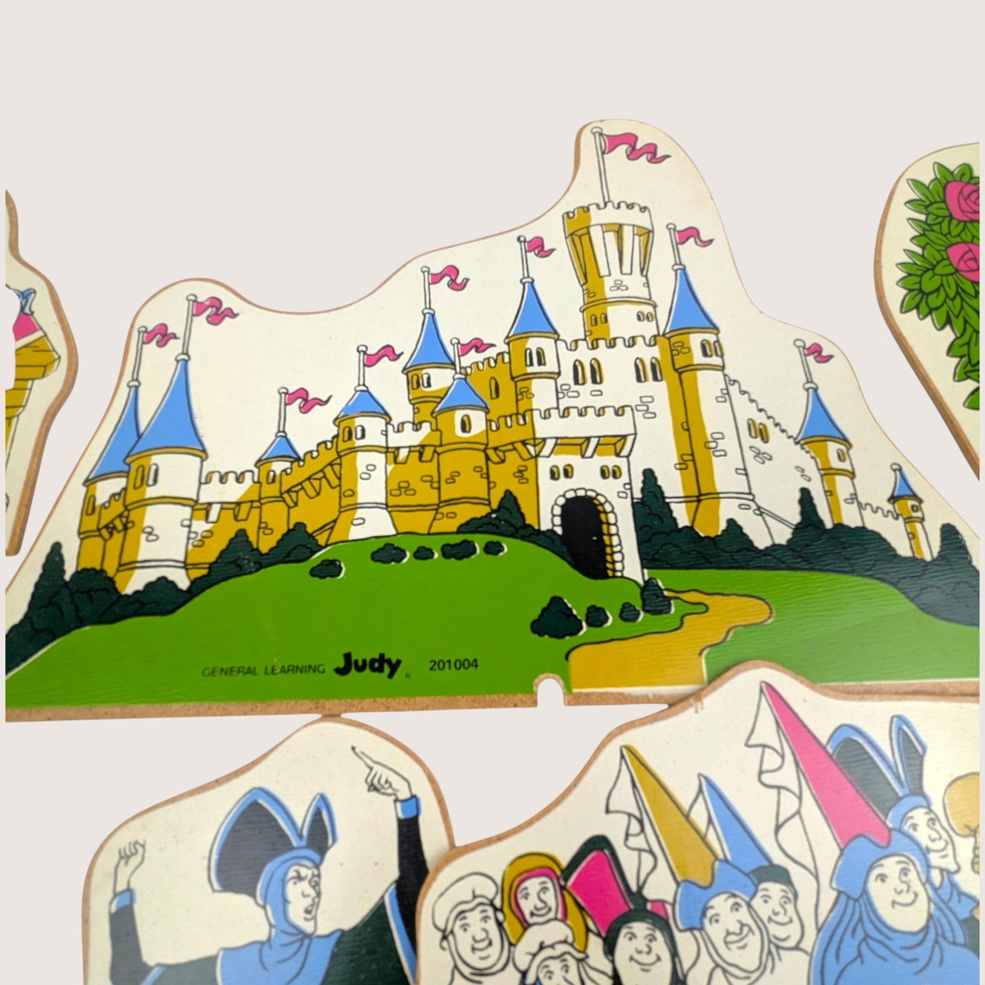 1980s Judy Company Sleeping Beauty Story Set