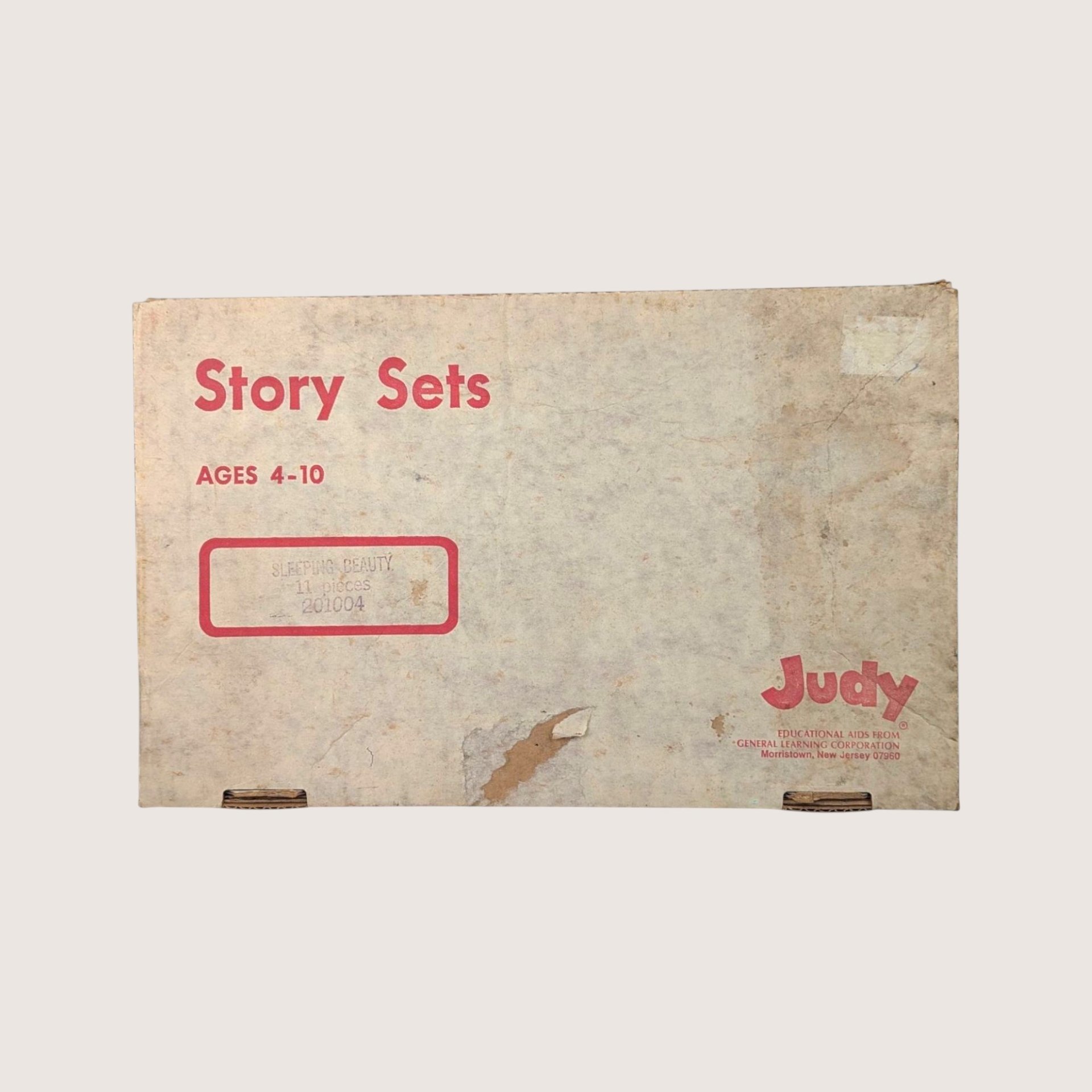 1980s Judy Company Sleeping Beauty Story Set