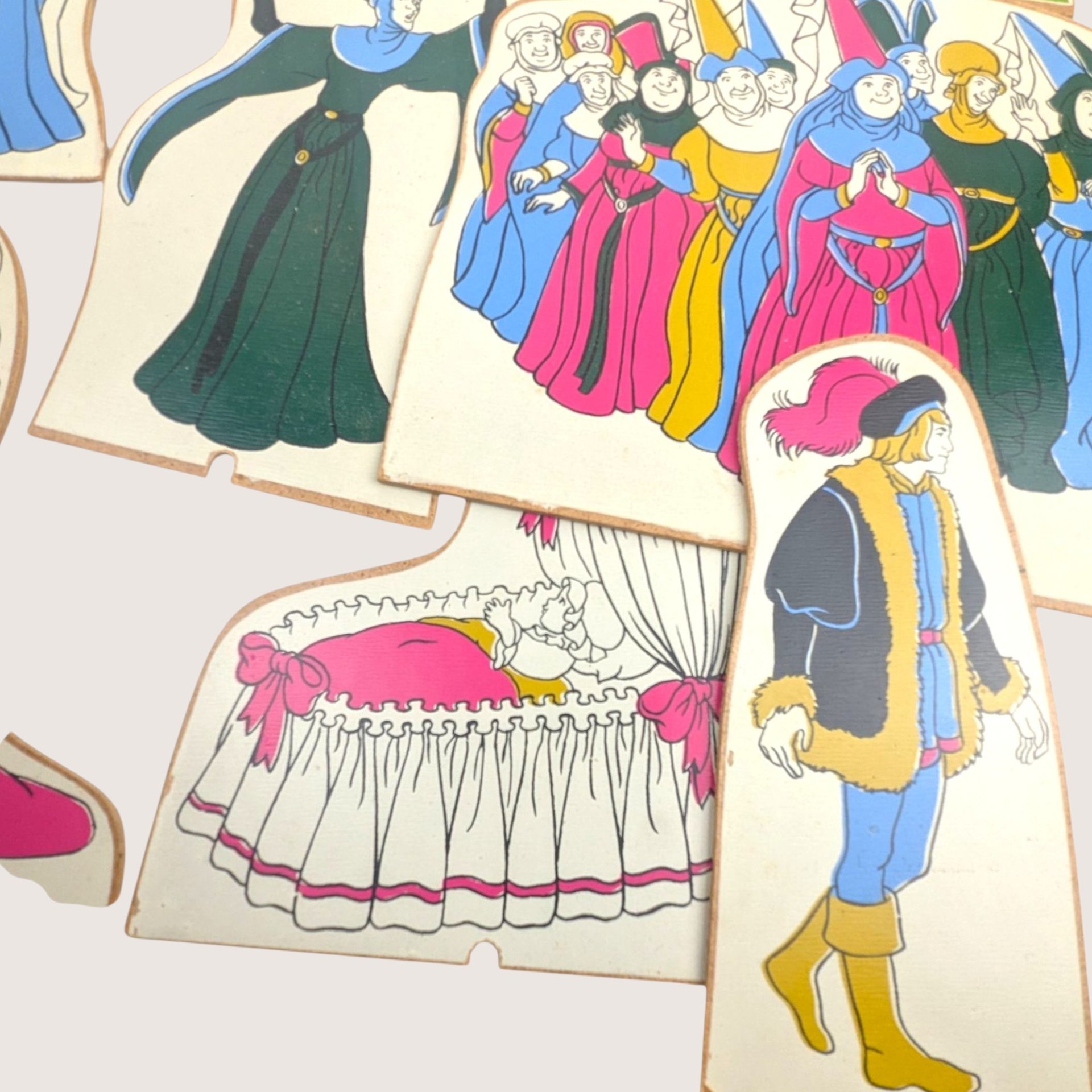 1980s Judy Company Sleeping Beauty Story Set