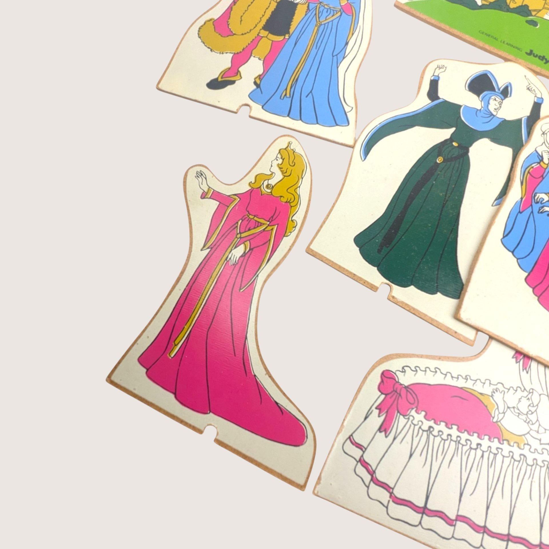 1980s Judy Company Sleeping Beauty Story Set