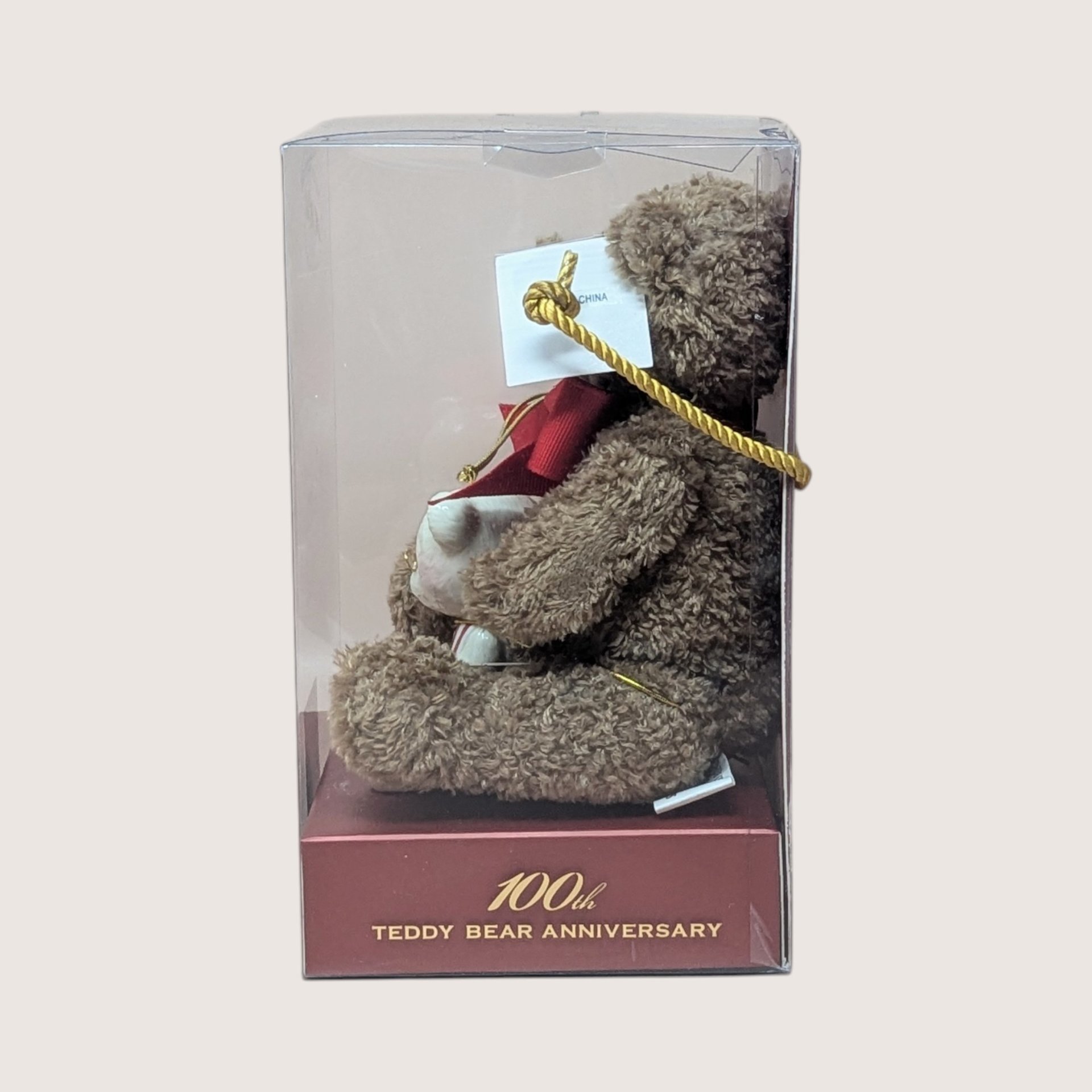 2002 Lenox American Bears Plush and Porcelain Anniversary Set