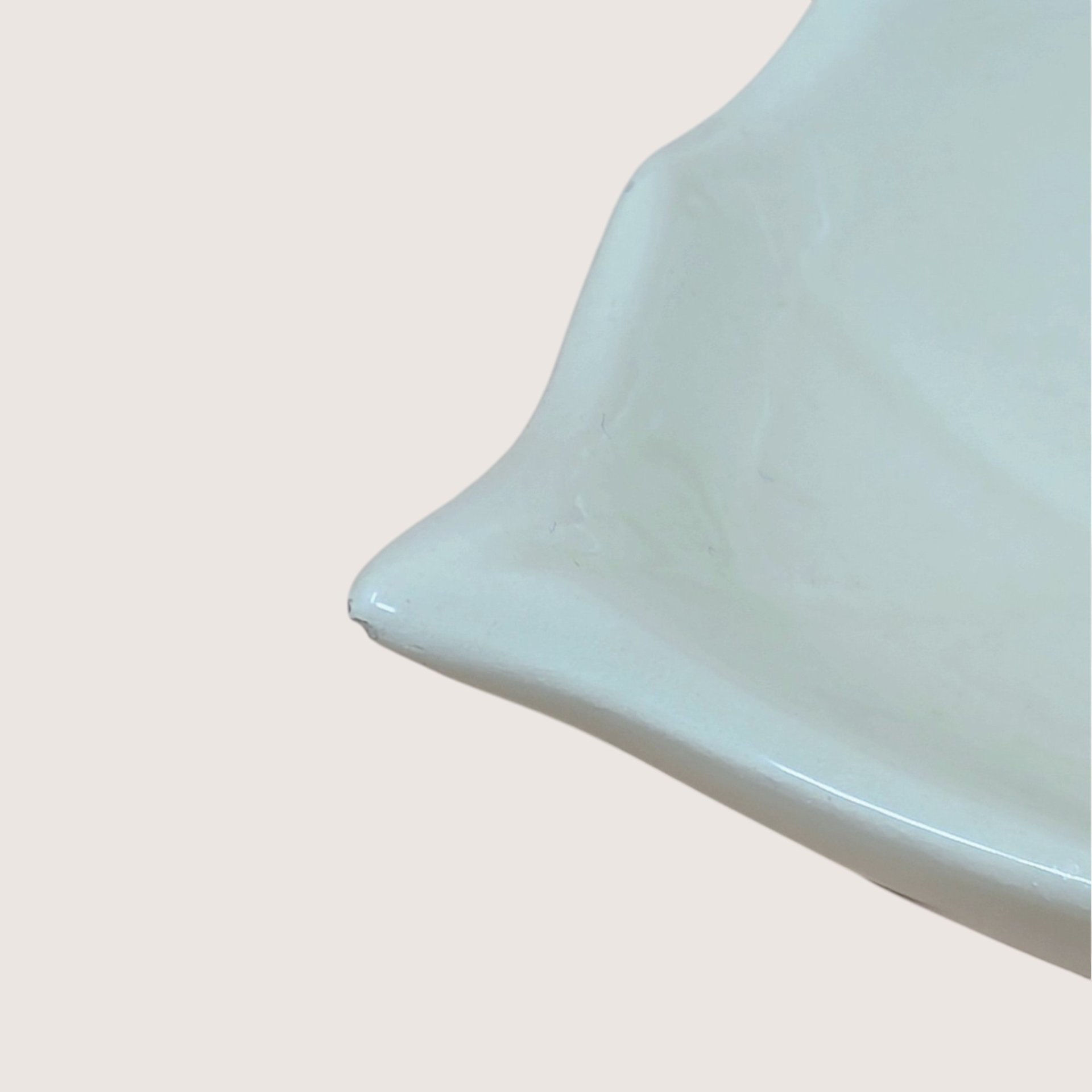 1960s Holland Mold Ceramic Four Part Leaf Dish