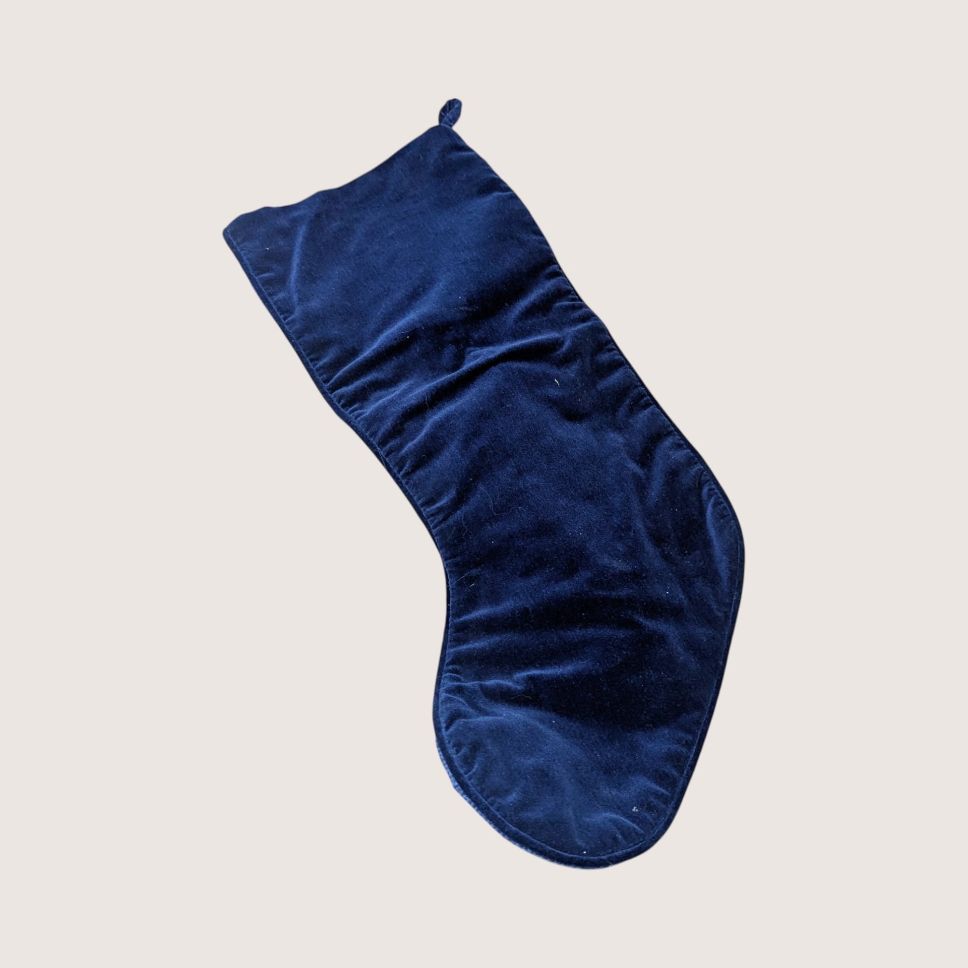 1990s Handmade Peace on Earth Stocking