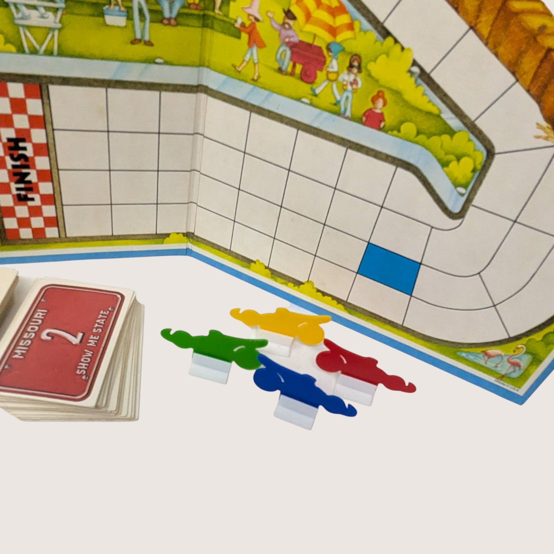 1981 Parker Brothers Fast 111s Board Game