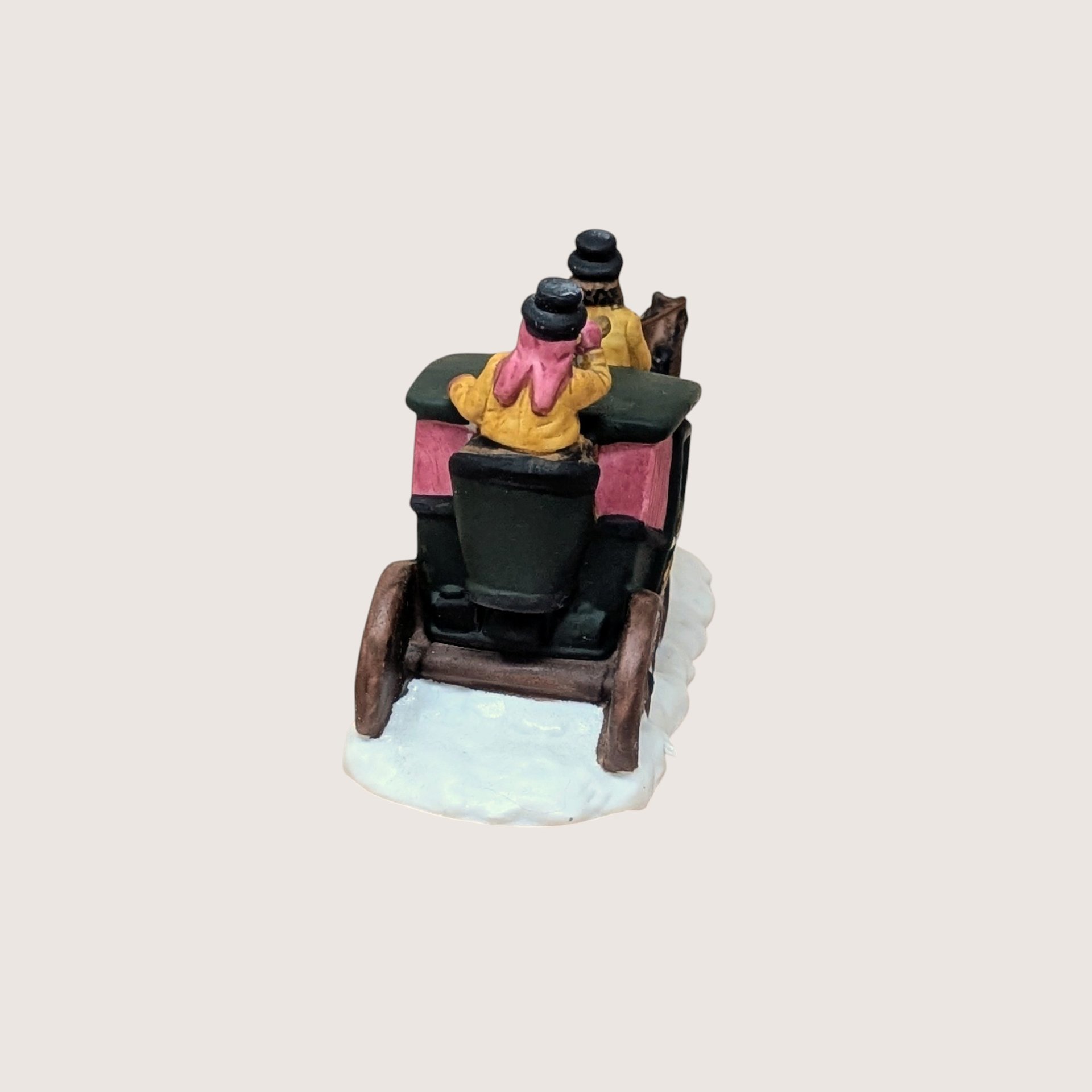 1990 Dept 56 Heritage Village Dover Coach Porcelain Figurine