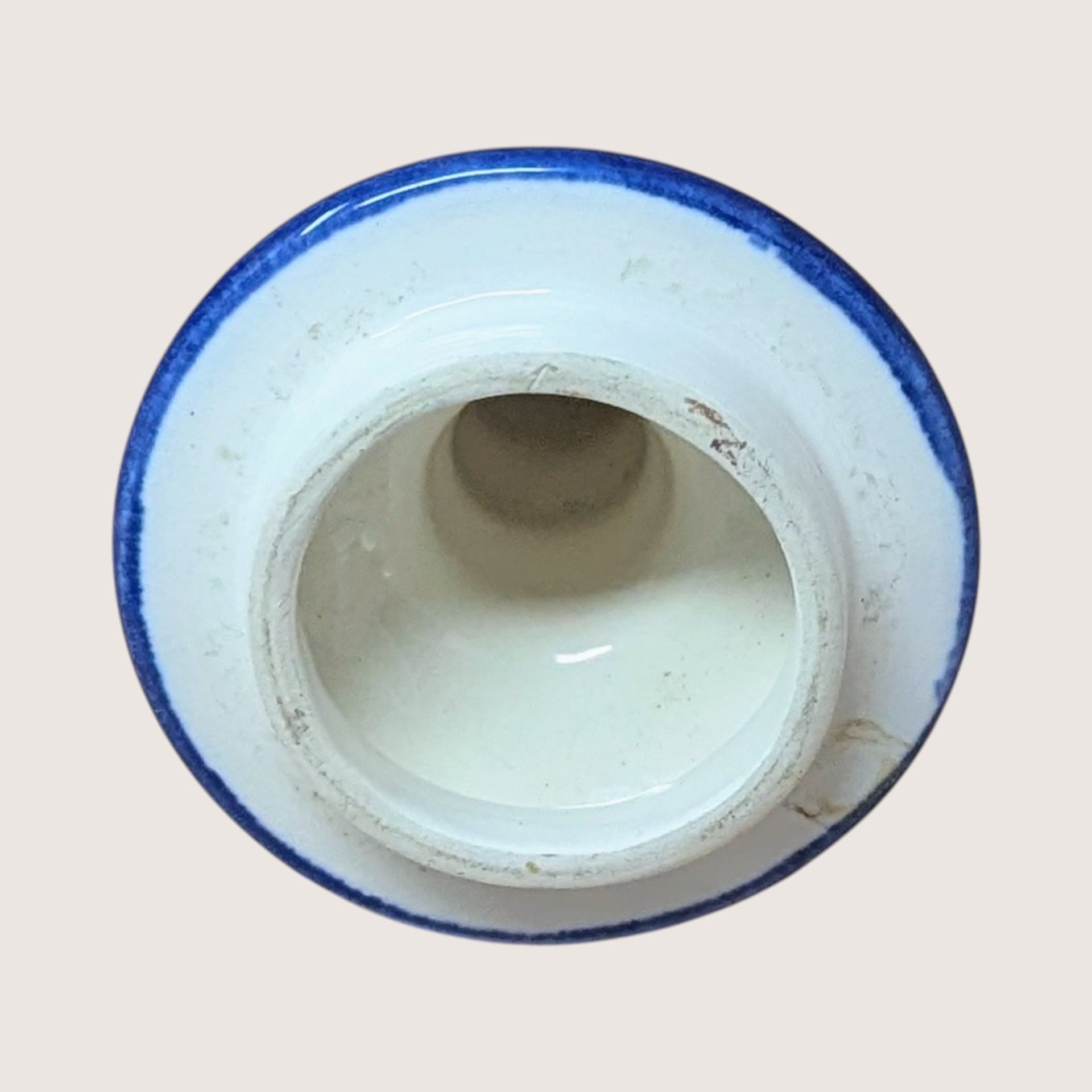 1970s Chinese Porcelain Moon Flask Vase