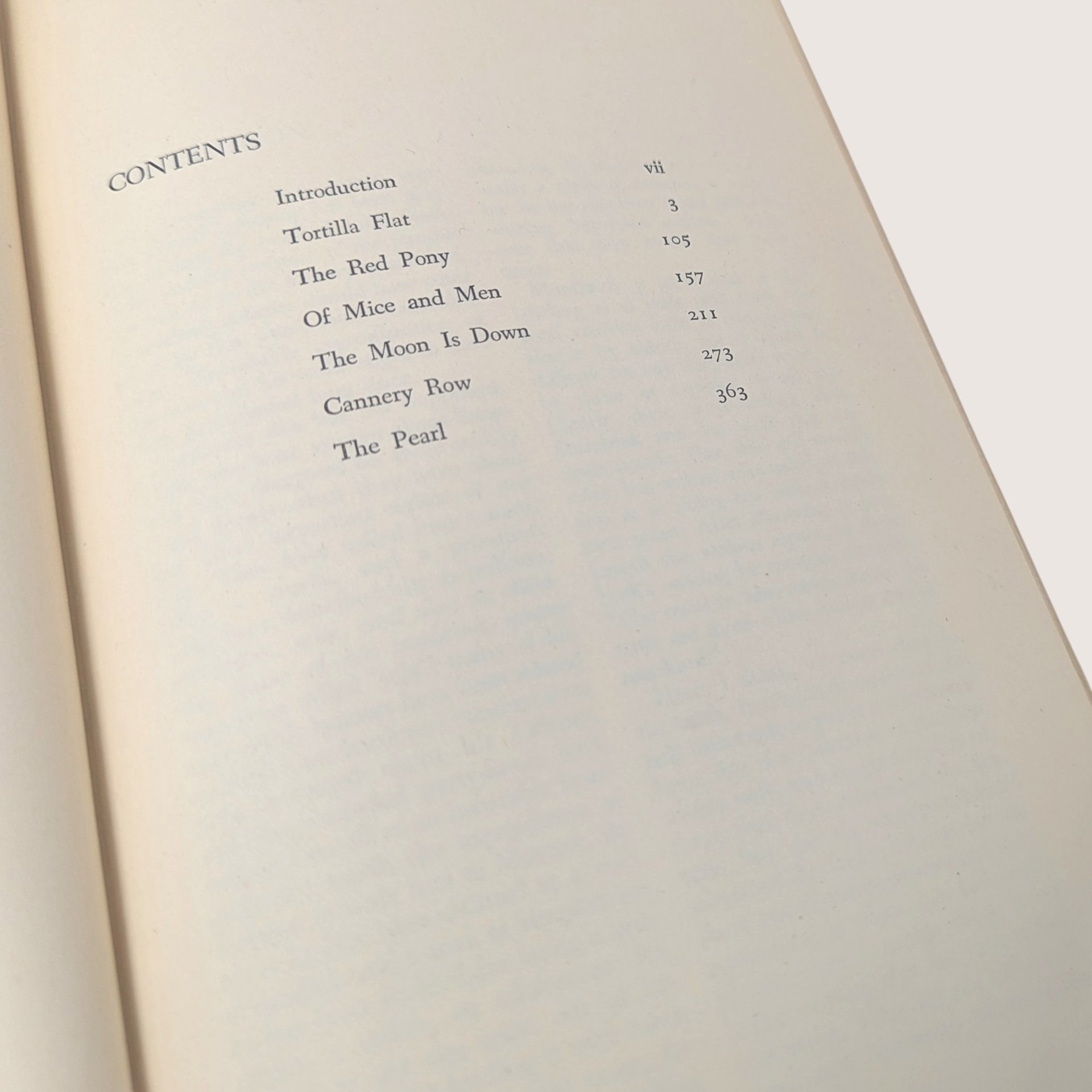 1953 The Viking Press The Short Novels of John Steinbeck Hardcover Book