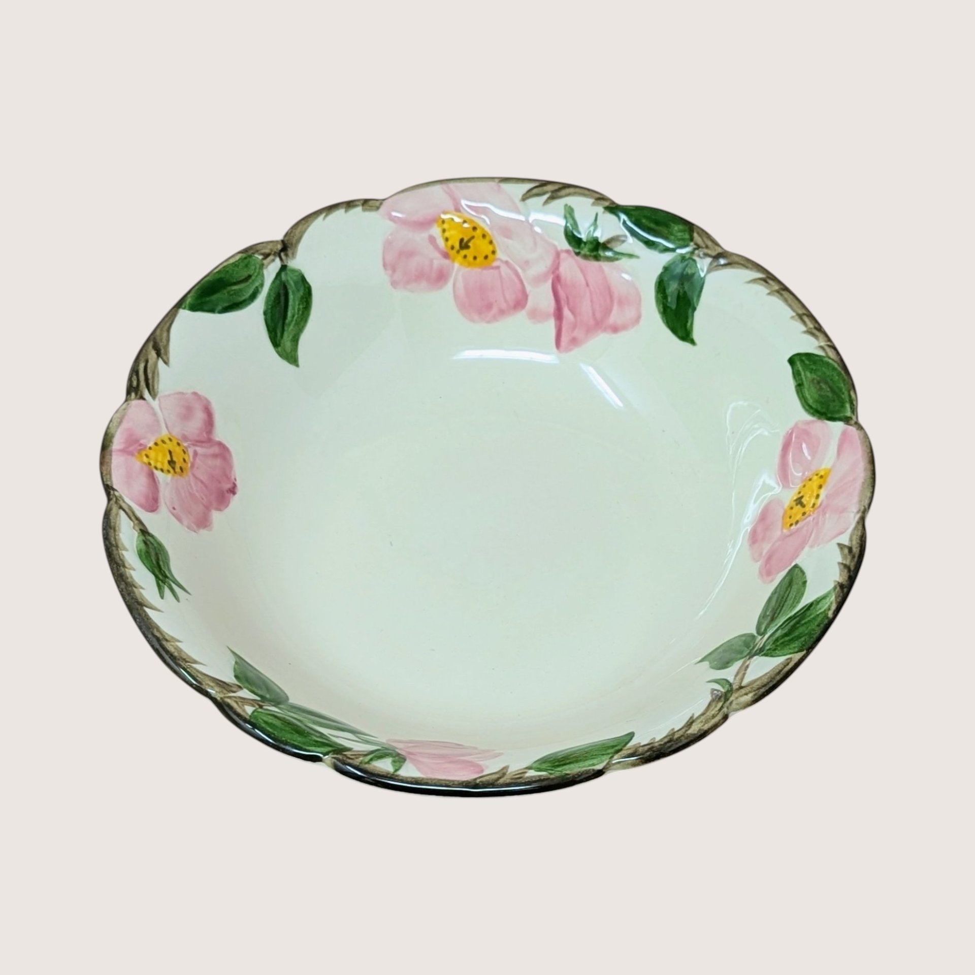 Vintage Franciscan Desert Rose Vegetable Bowl