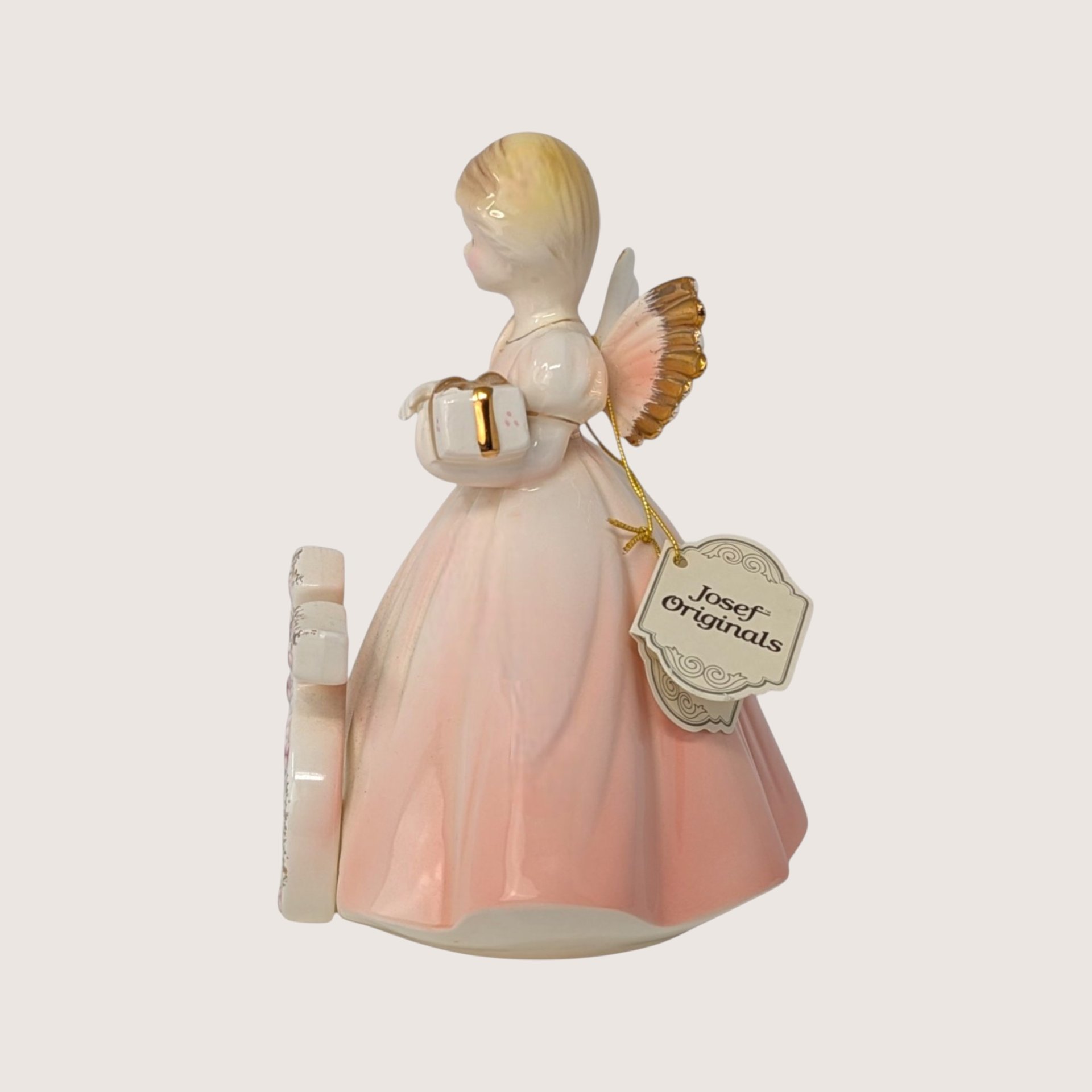 1960s Josef Originals 15th Birthday Girl Porcelain Angel Figurine