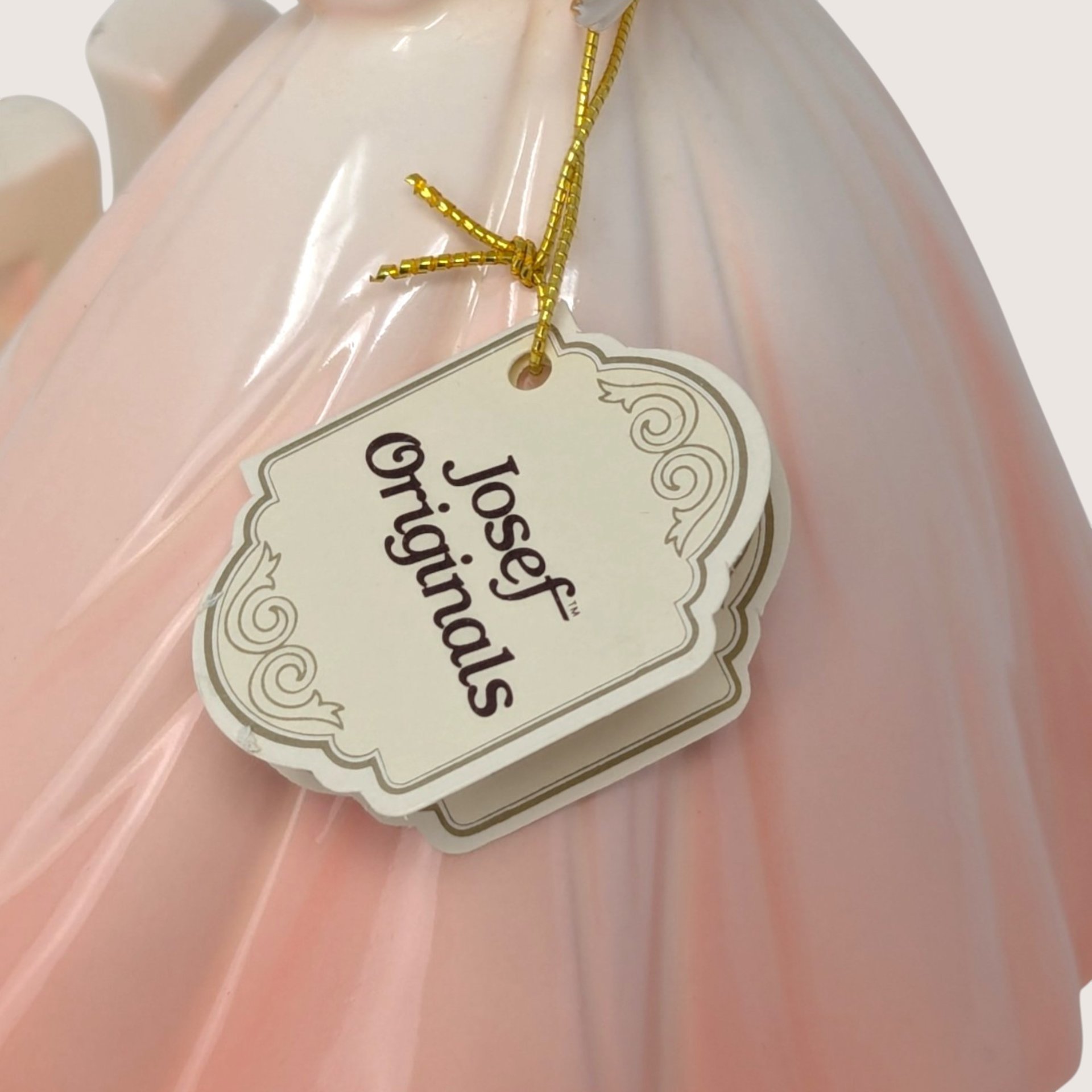 1960s Josef Originals 15th Birthday Girl Porcelain Angel Figurine