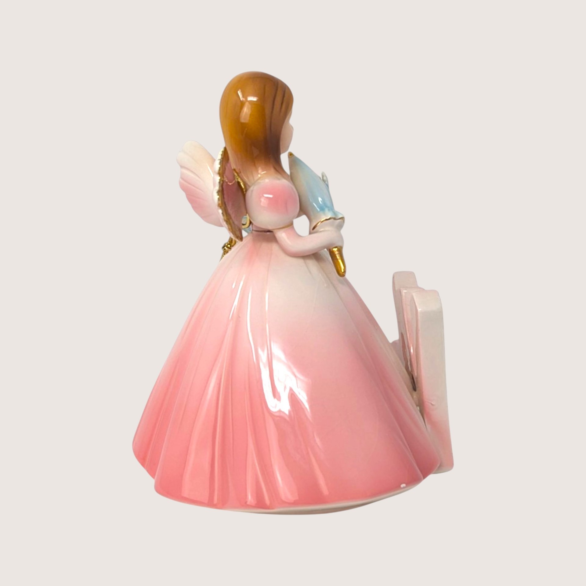 1960s Josef Originals 14th Birthday Girl Porcelain Angel Figurine