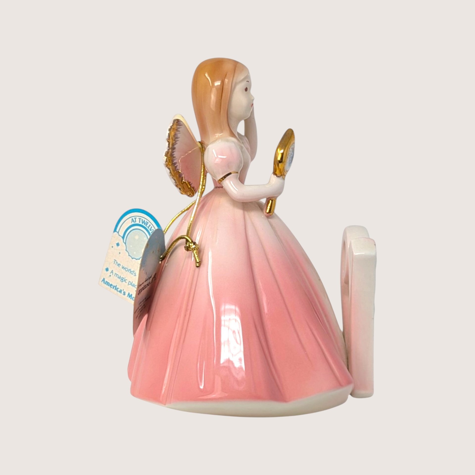 1960s Josef Originals 12th Birthday Girl Porcelain Angel Figurine