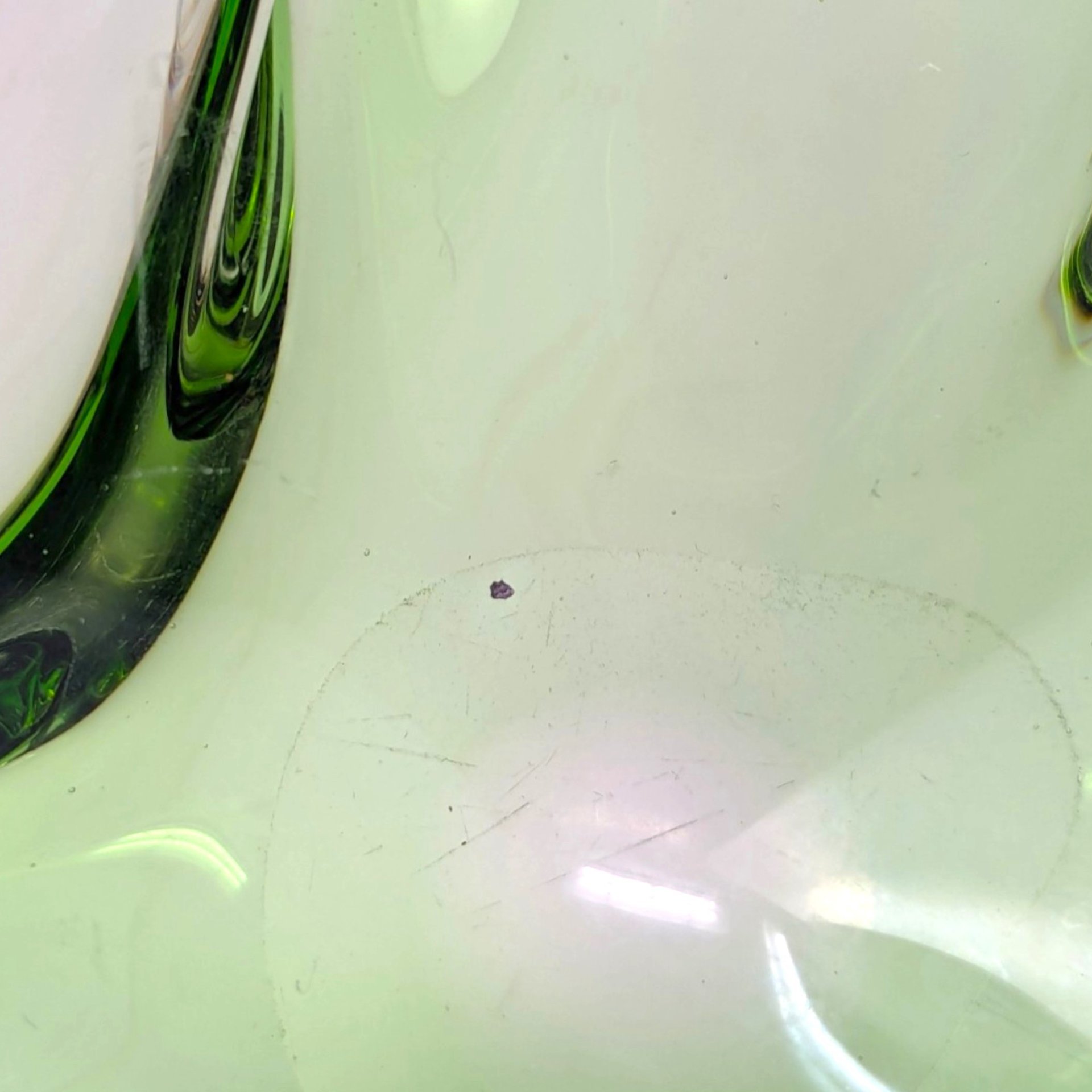 1960s Murano Glass Mid Century Freeform Dish