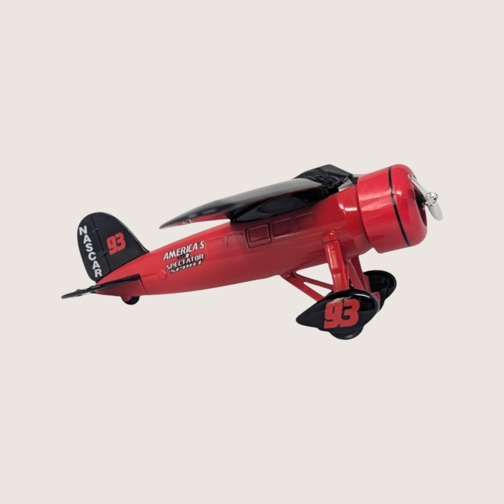 1990s NASCAR Travel Air Model R Mystery Ship Airplane Bank