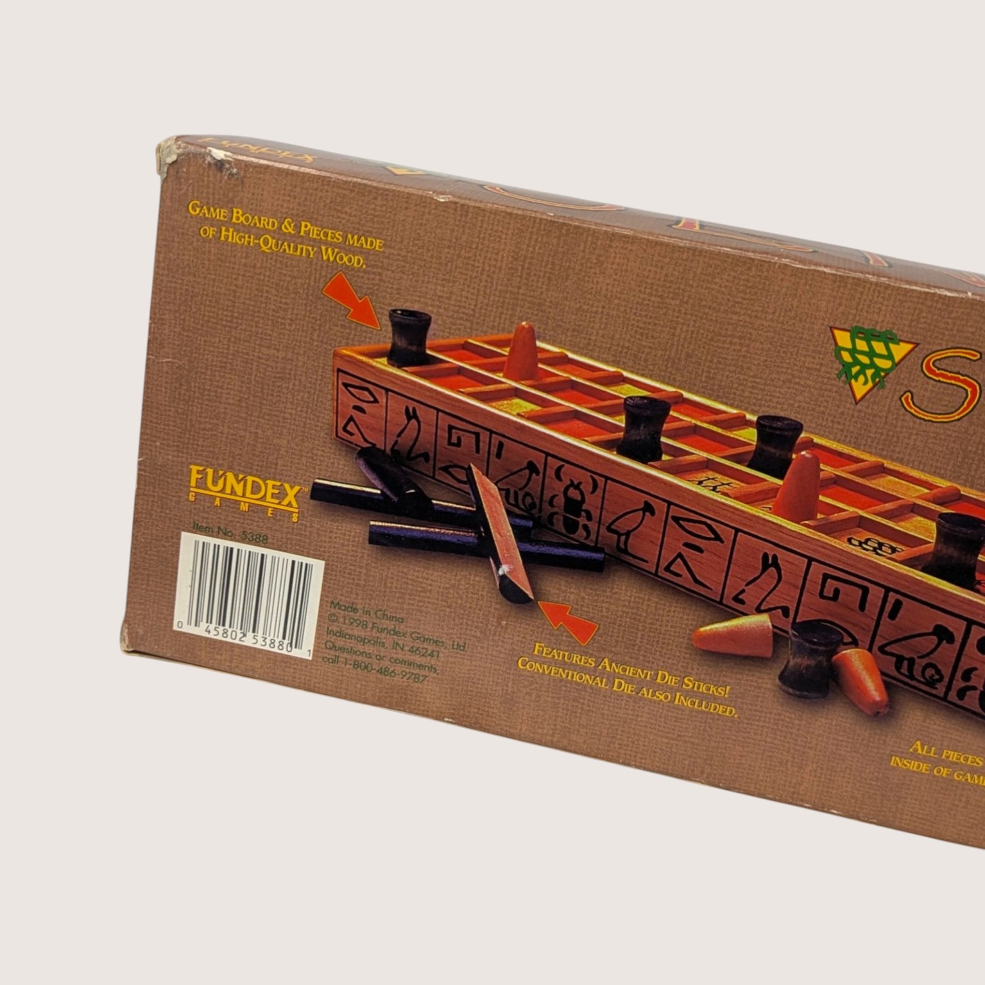 1999 Fundex Senat Ancient Egyptian Strategy Board Game