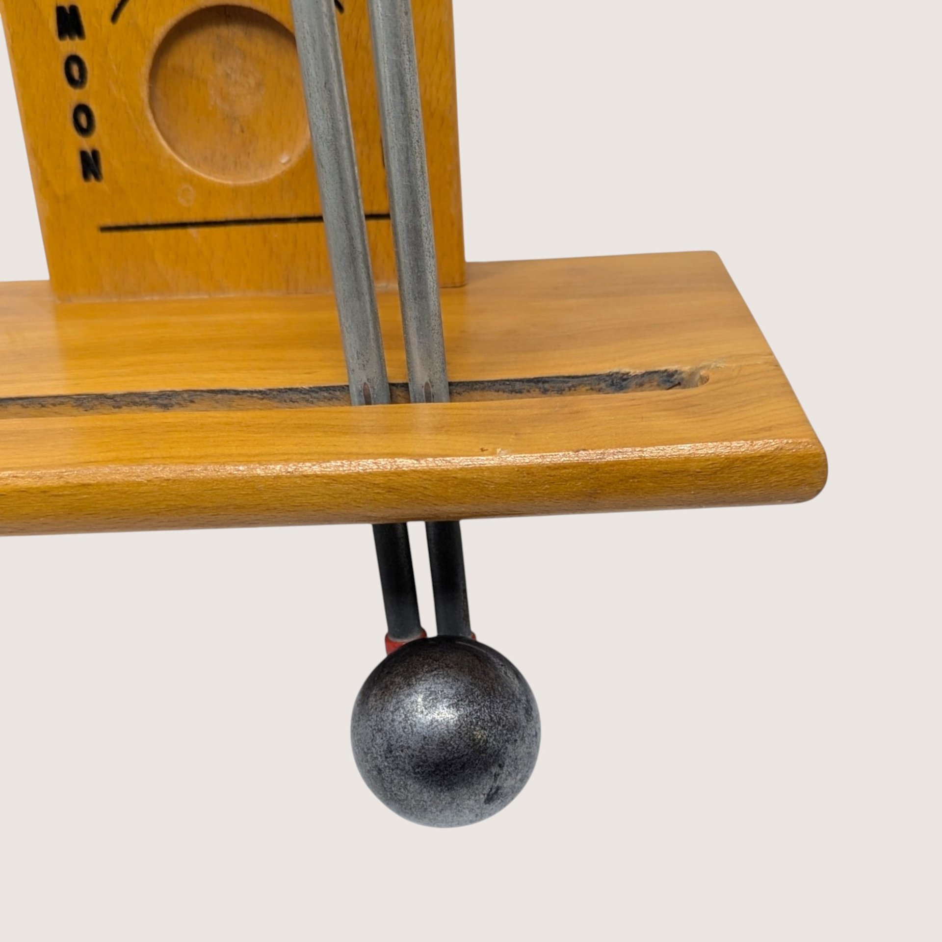 1960s Drueke Wood Shoot the Moon Tabletop Pub Game