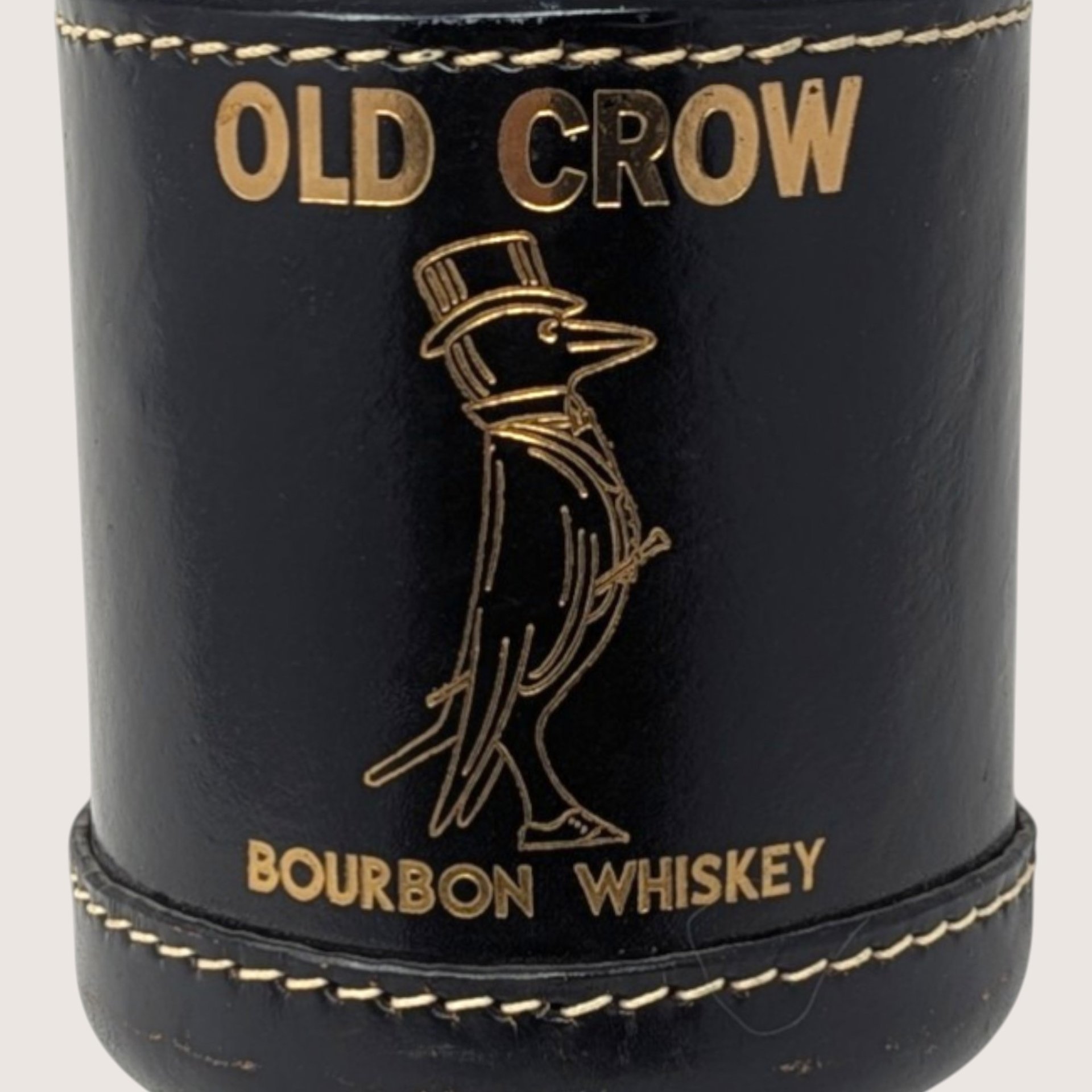 1960s Old Crow Bourbon Whiskey Promotional Dice Cup