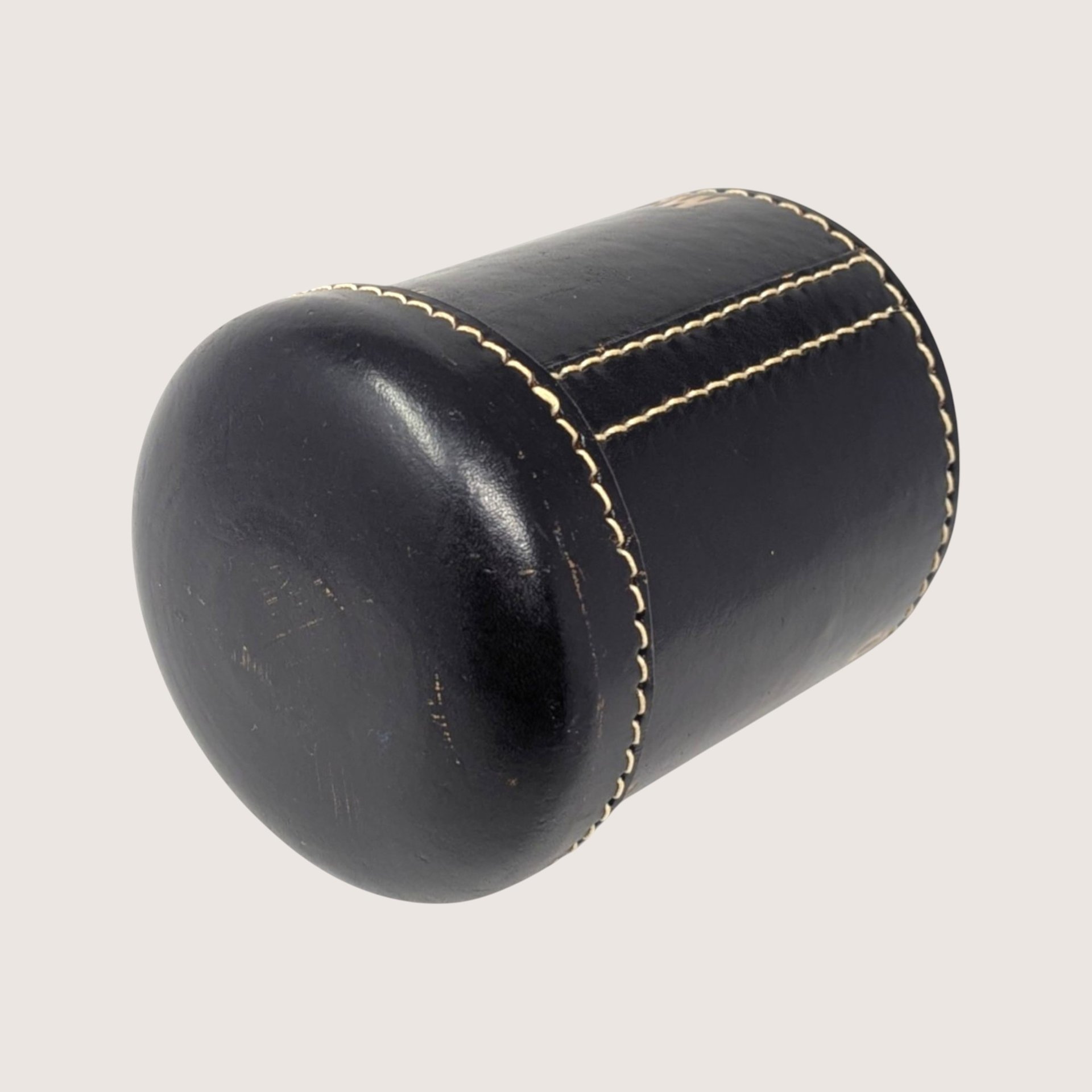 1960s Old Crow Bourbon Whiskey Promotional Dice Cup