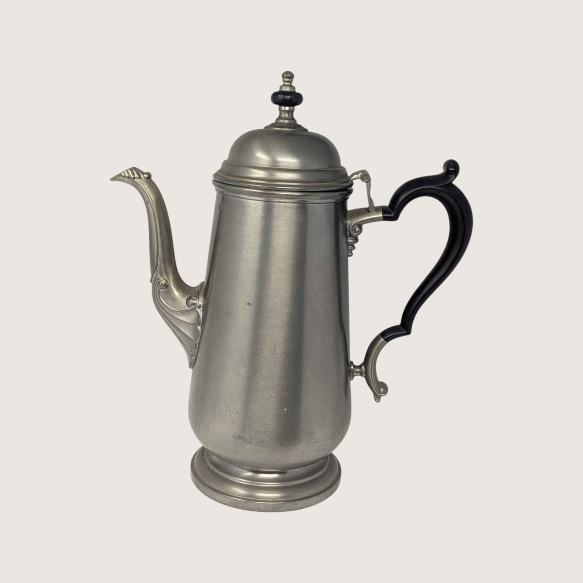 Vintage Oneida Heirloom Pewter Mid-Century Coffee Service