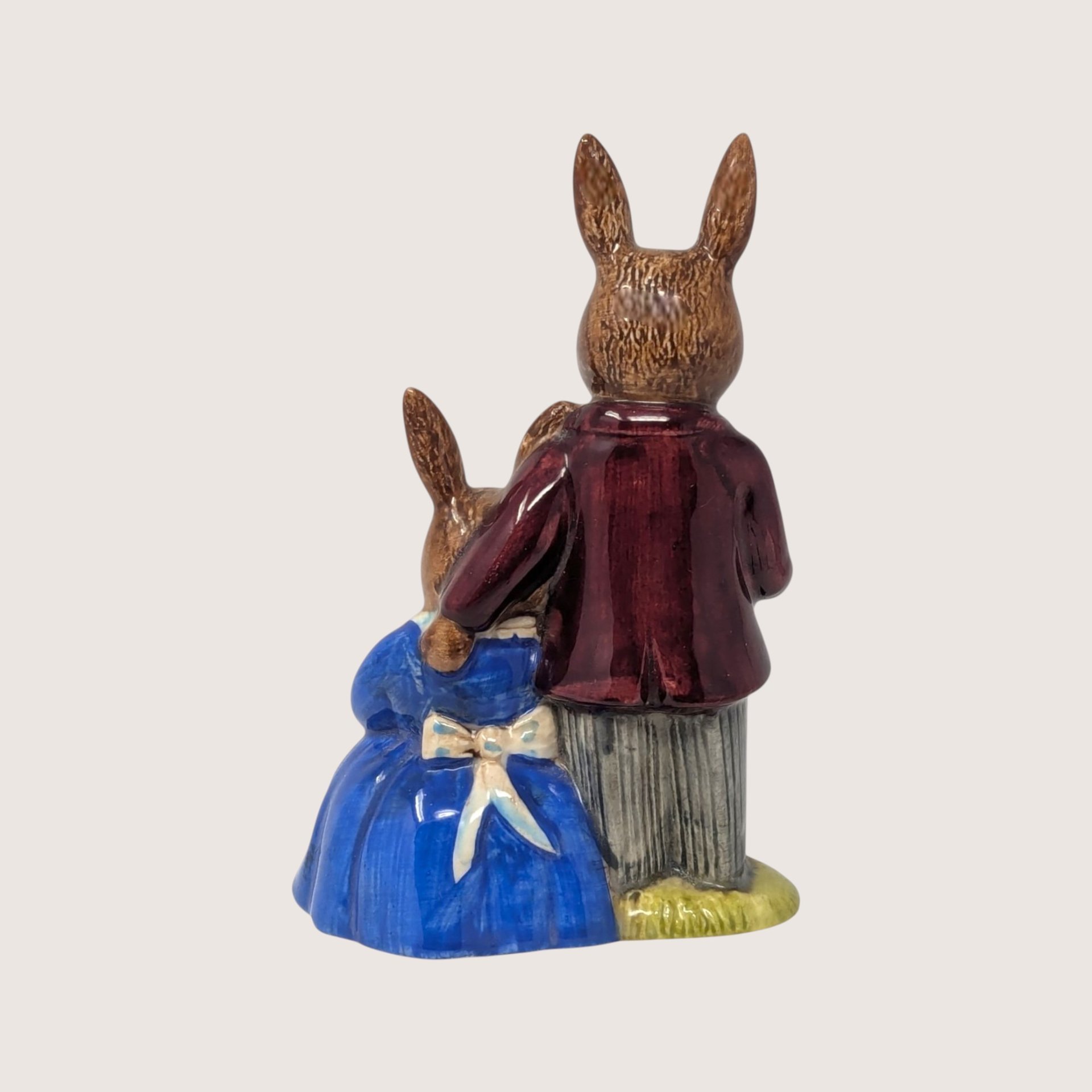 1970s Royal Doulton Bunnykins Family Photograph Figurine