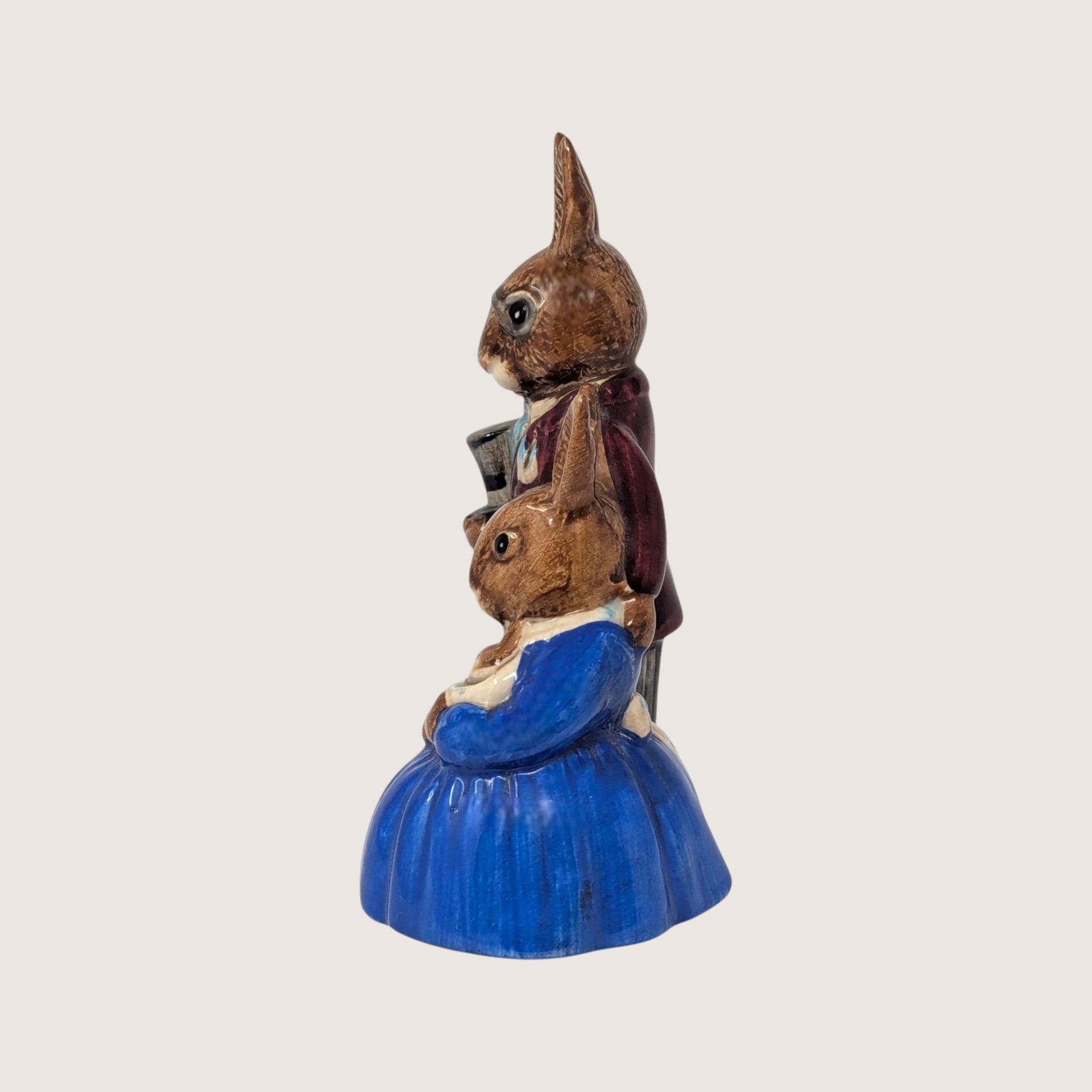 1970s Royal Doulton Bunnykins Family Photograph Figurine