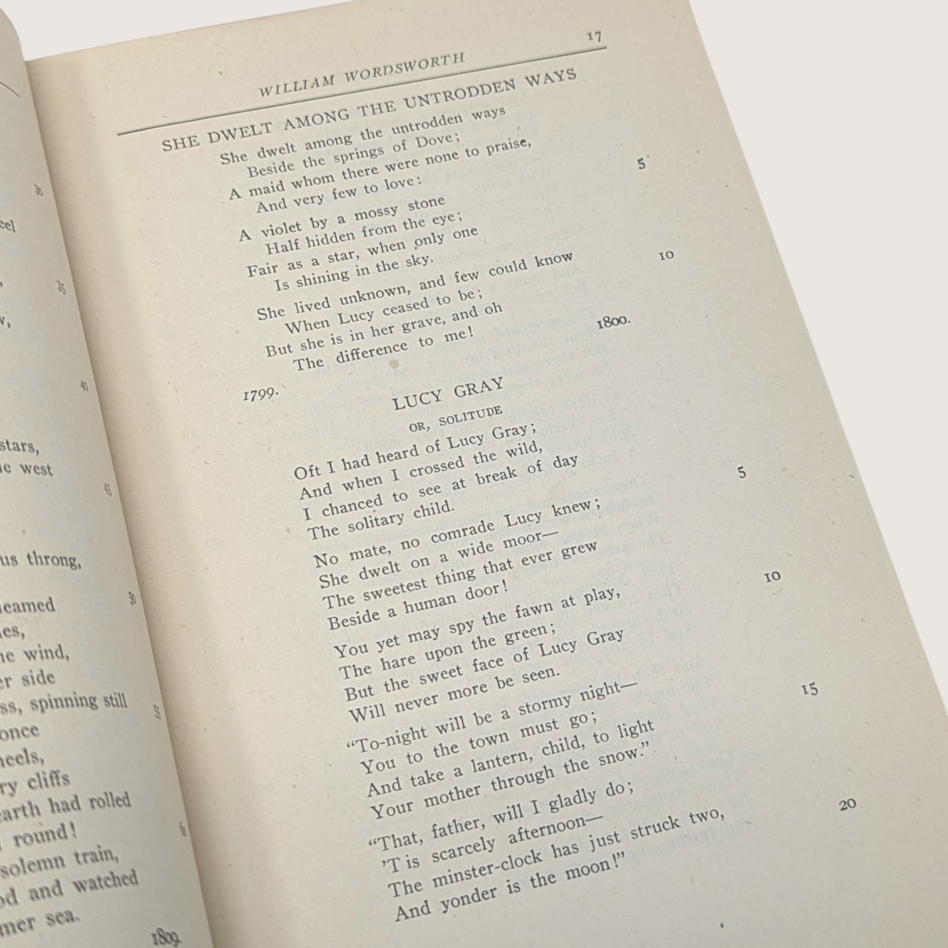 1907 English Poems Walter C. Bronson Hardcover Book