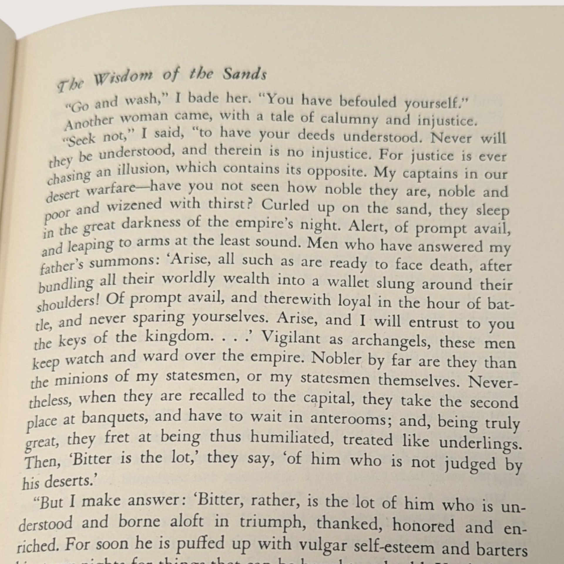 1950 The Wisdom of the Sands Antoine de Saint-Exupery Hardcover Book