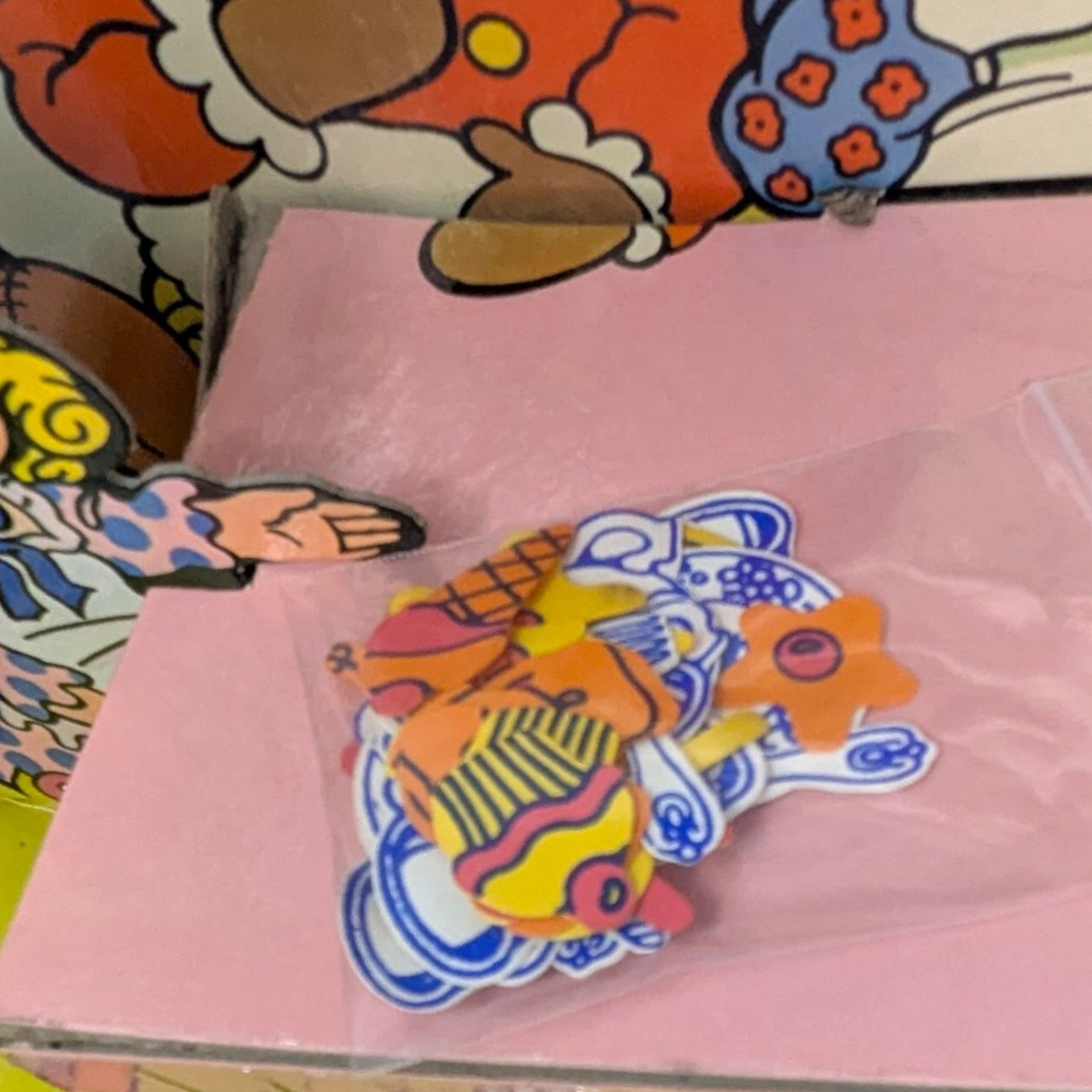 1974 Raggedy Ann Pop-Up Tea Party Colorforms