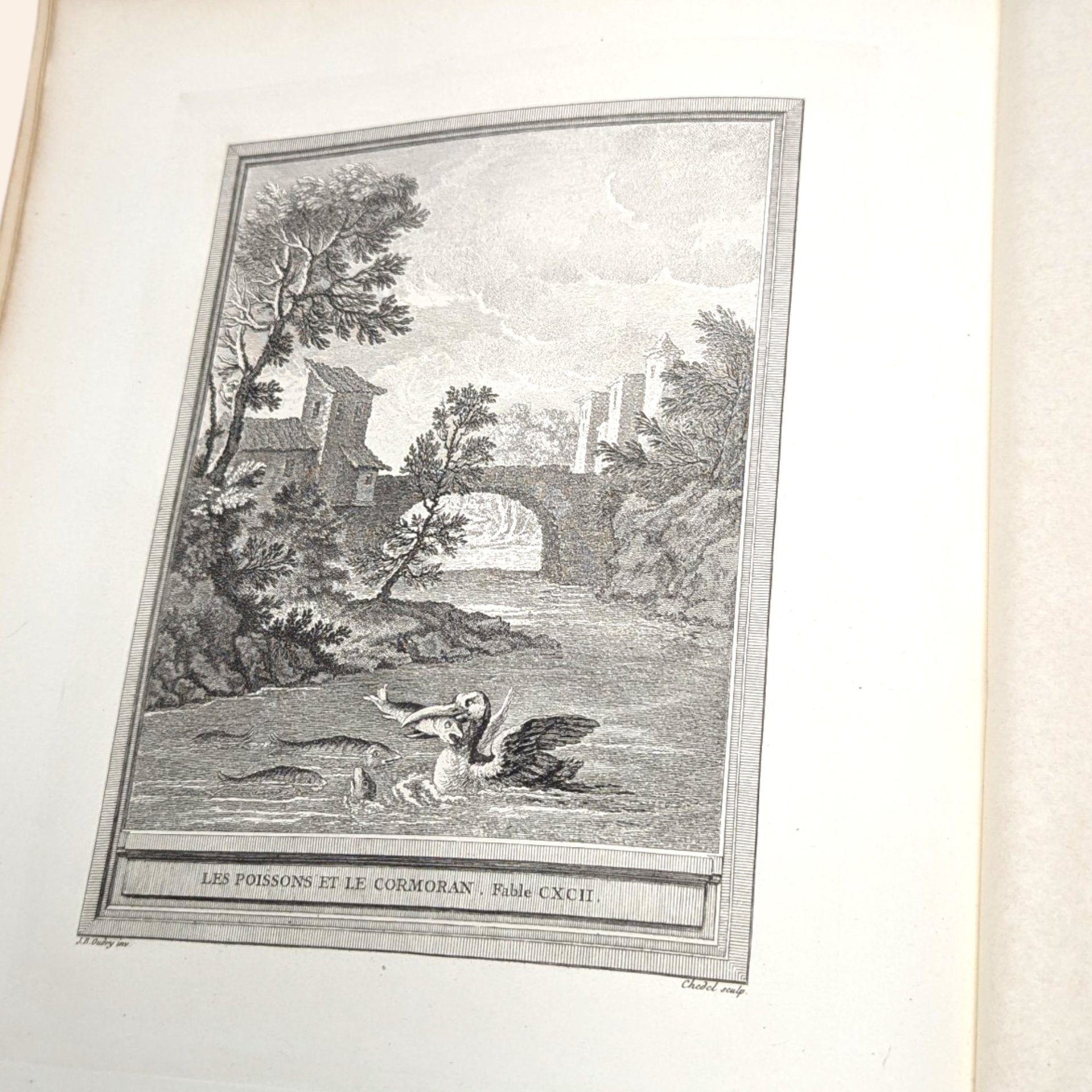 1887 Fables de La Fontaine Tome Quatrieme Antique French Book