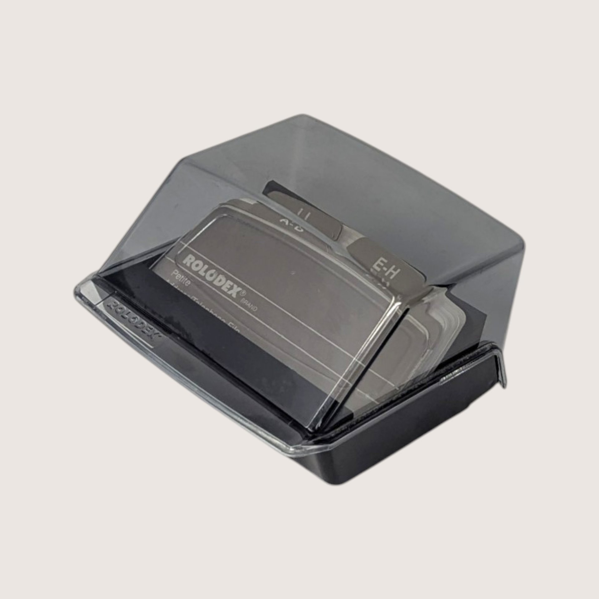 Vintage Small Plastic Rolodex Petite Address File