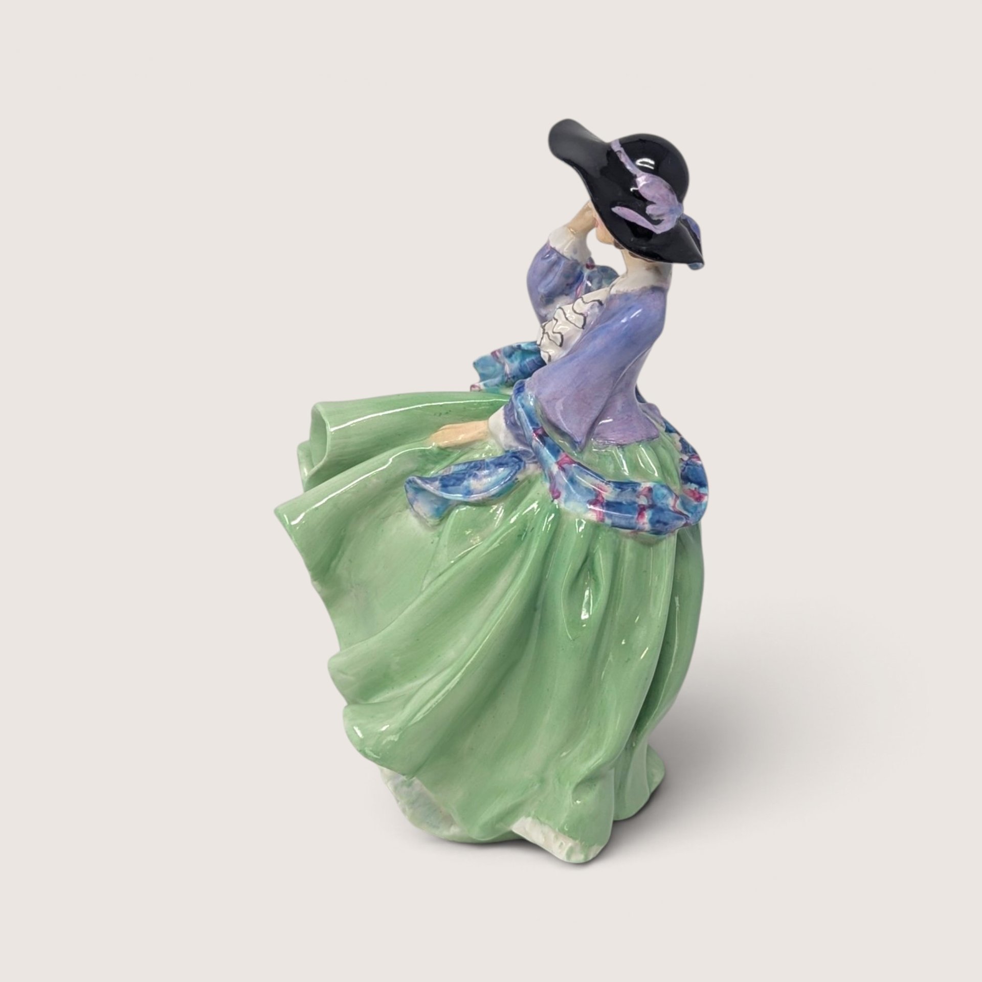 Vintage Royal Doulton Porcelain Top O The Hill Figurine HN 1833