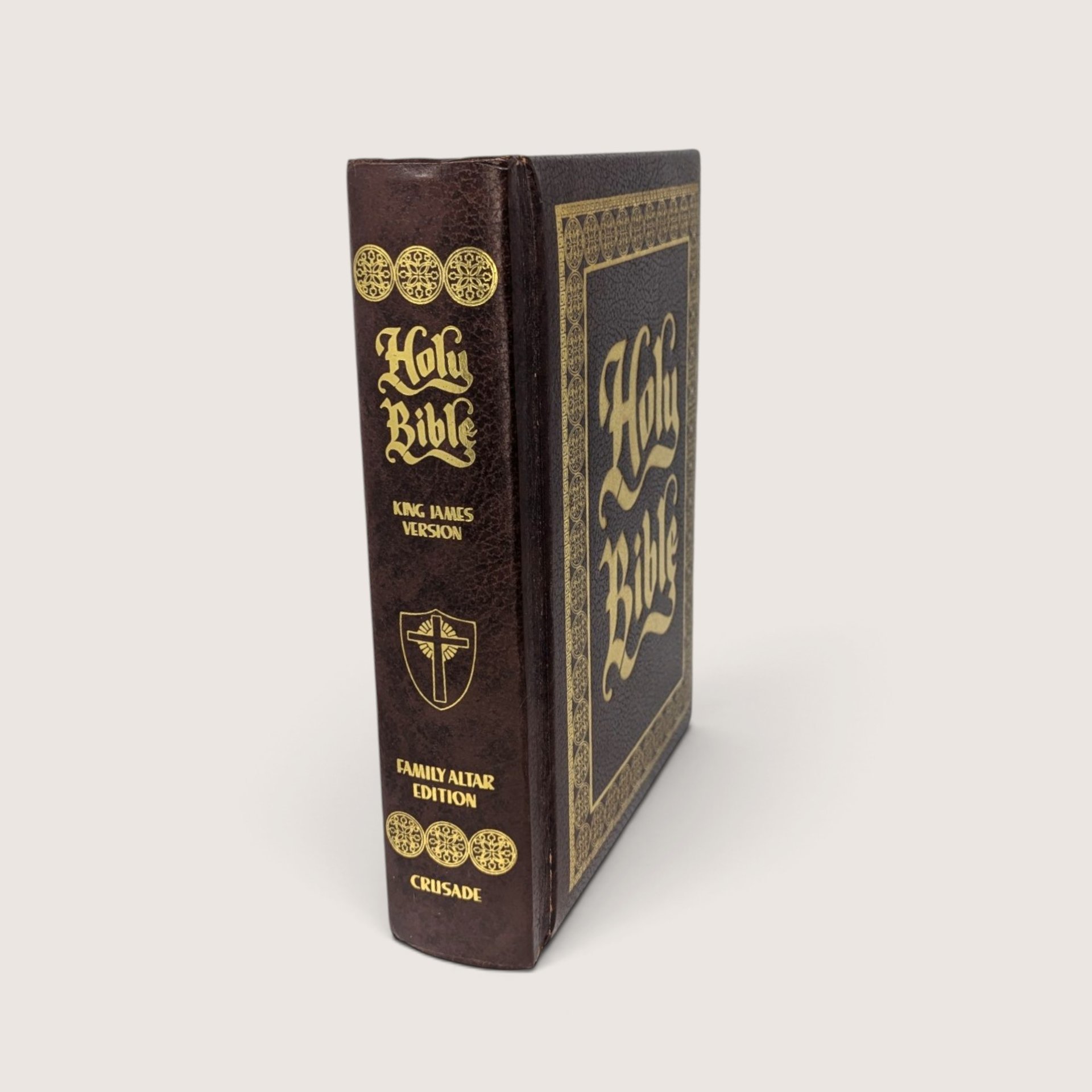 Vintage Crusade Bible Publishers Family Altar Edition KJV Hardcover Book