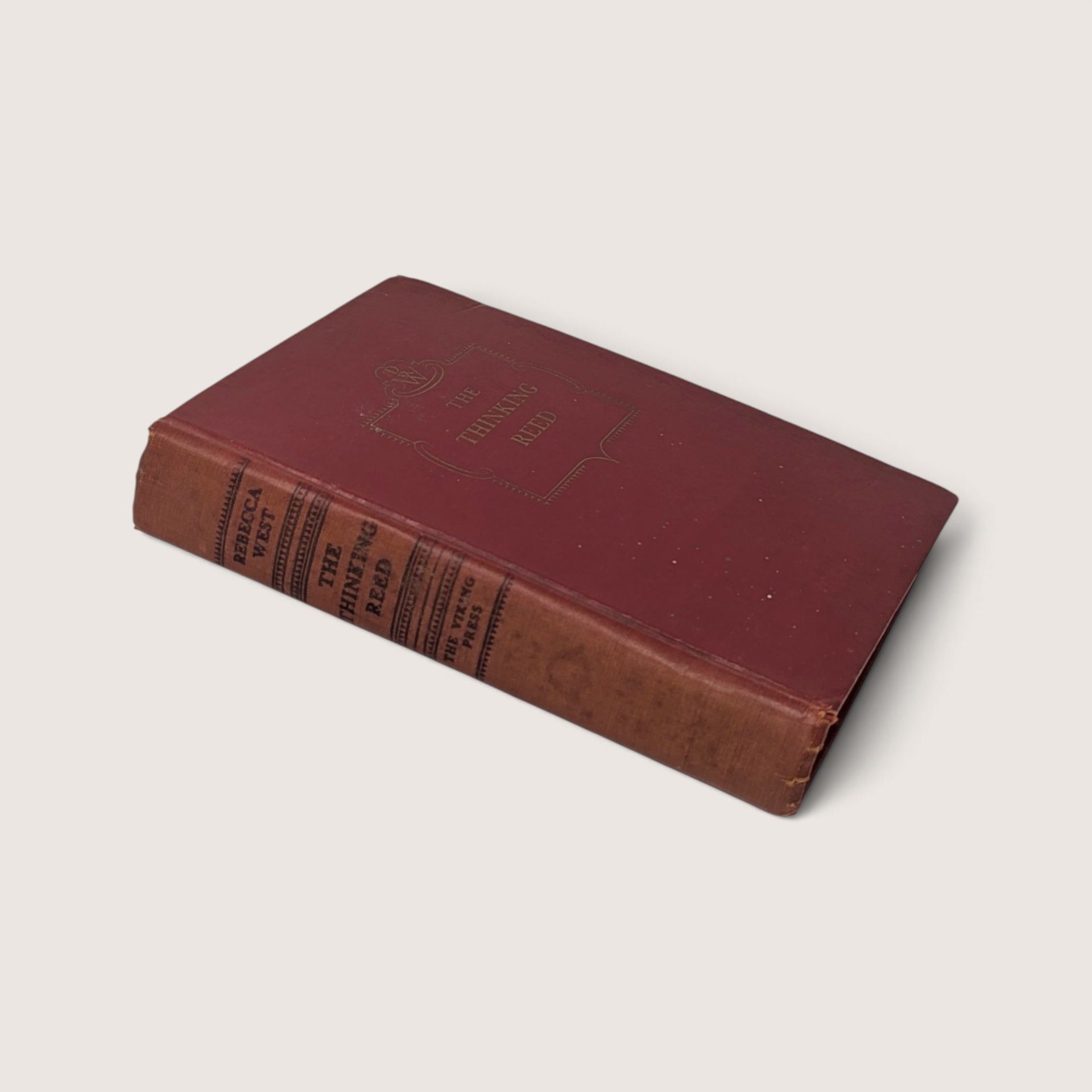 1936 The Thinking Reed Rebecca West Hardcover Book
