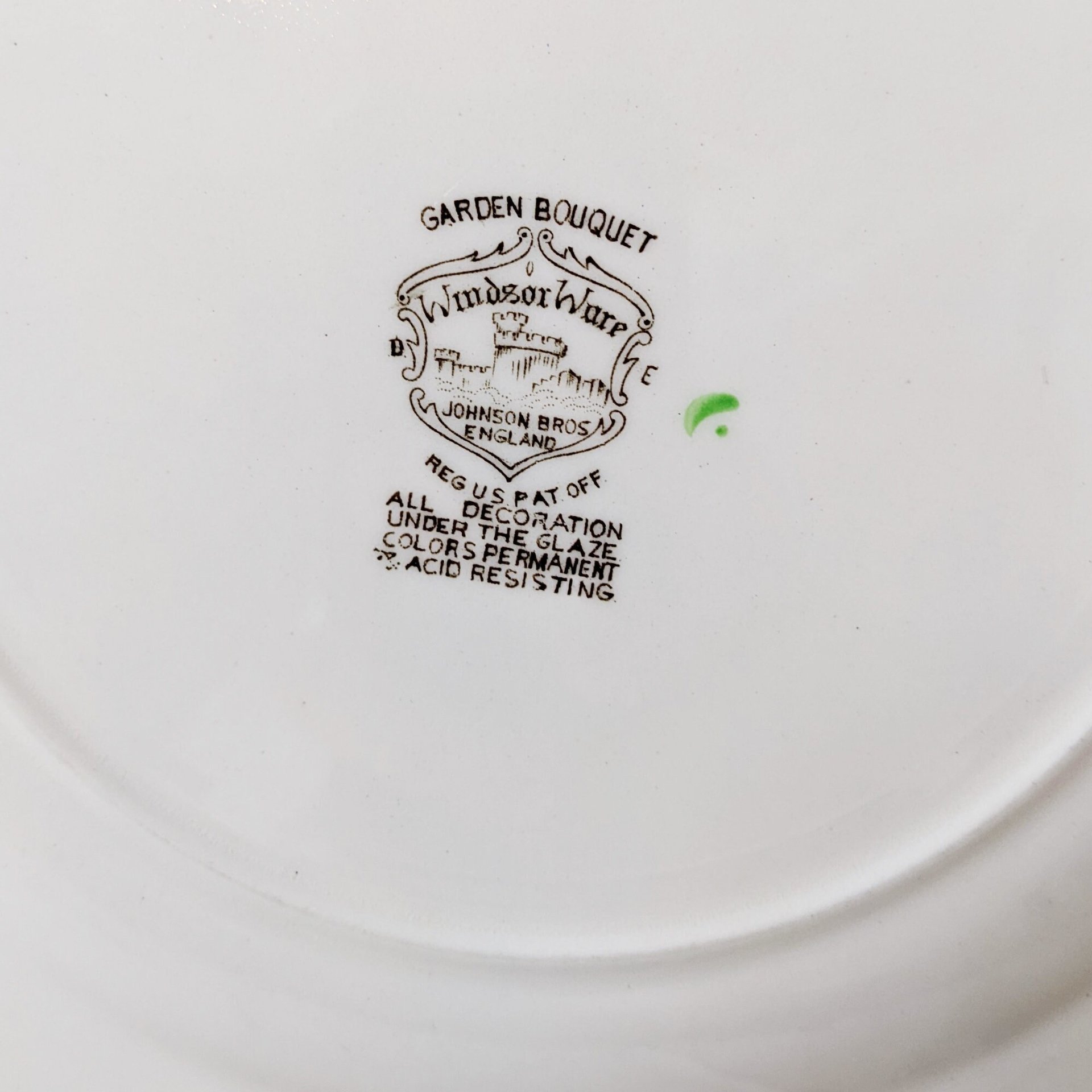 Garden Bouquet Set Of 3 Vintage Johnson Brothers Windsor Ware Dinner Plates 10"