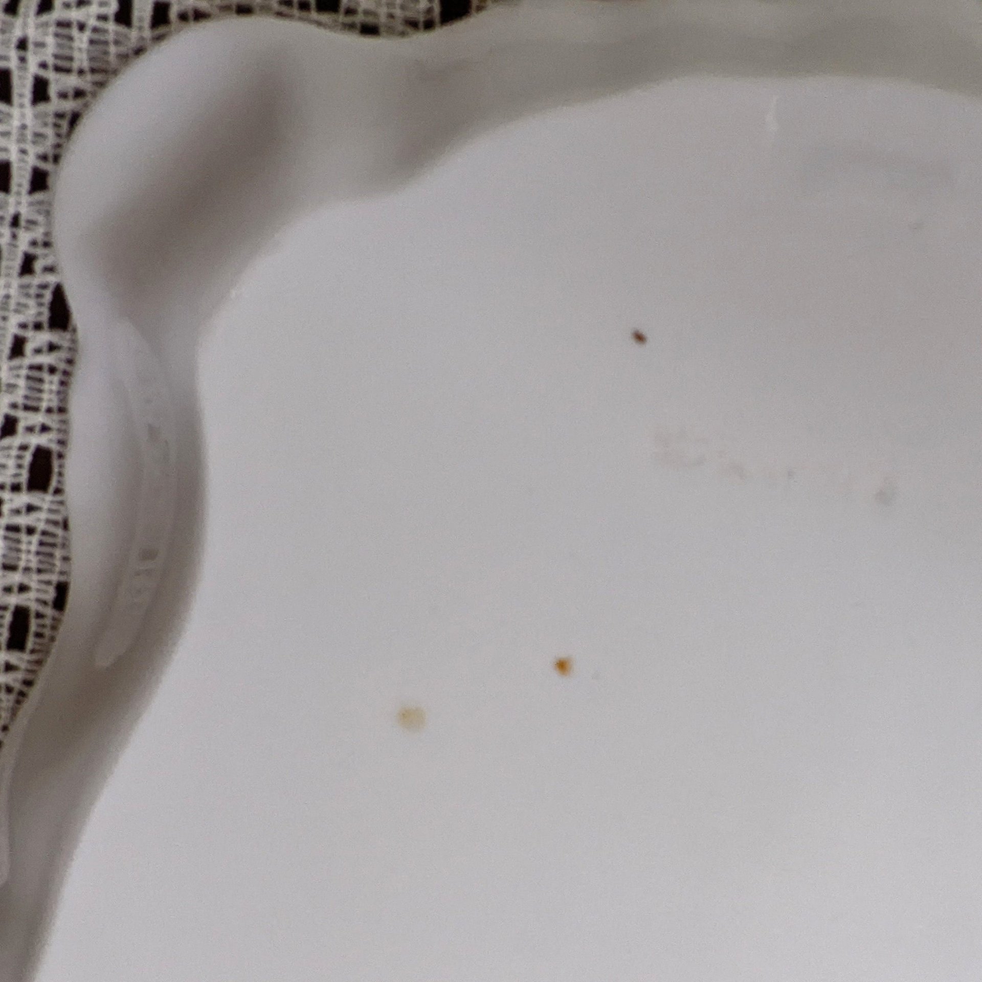 Vintage Milk Glass Rectangle Dresser Trinket Tray