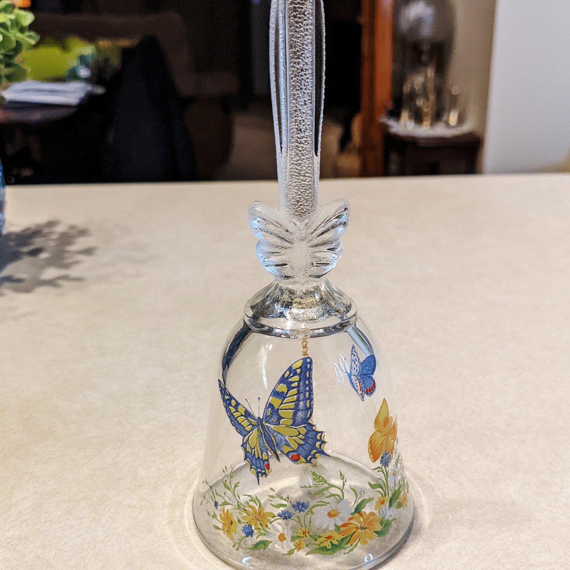 Vintage Avon Bell with Butterflies