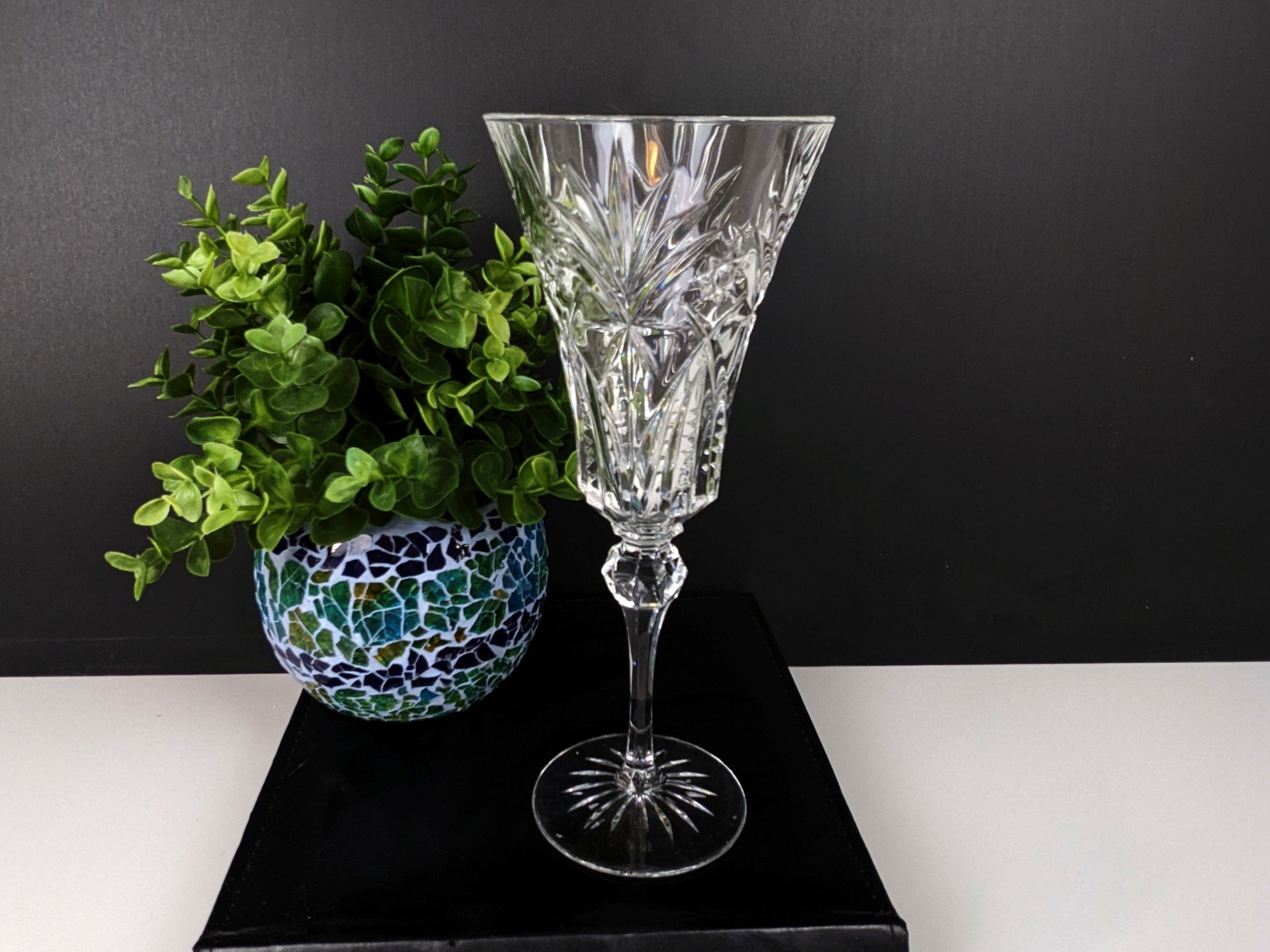 J.G. Durand France Vincennes Crystal Champagne Flute