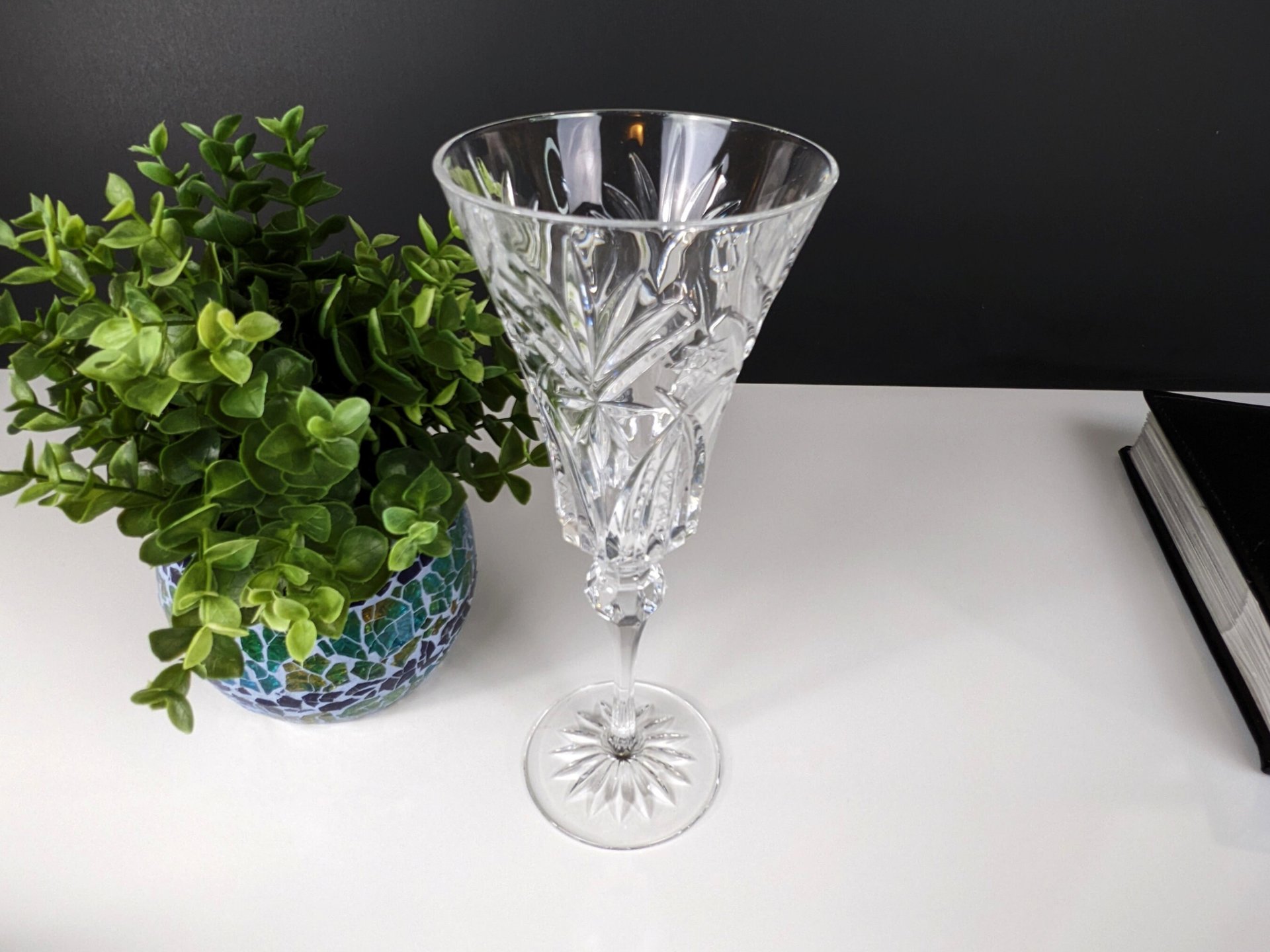 J.G. Durand France Vincennes Crystal Champagne Flute